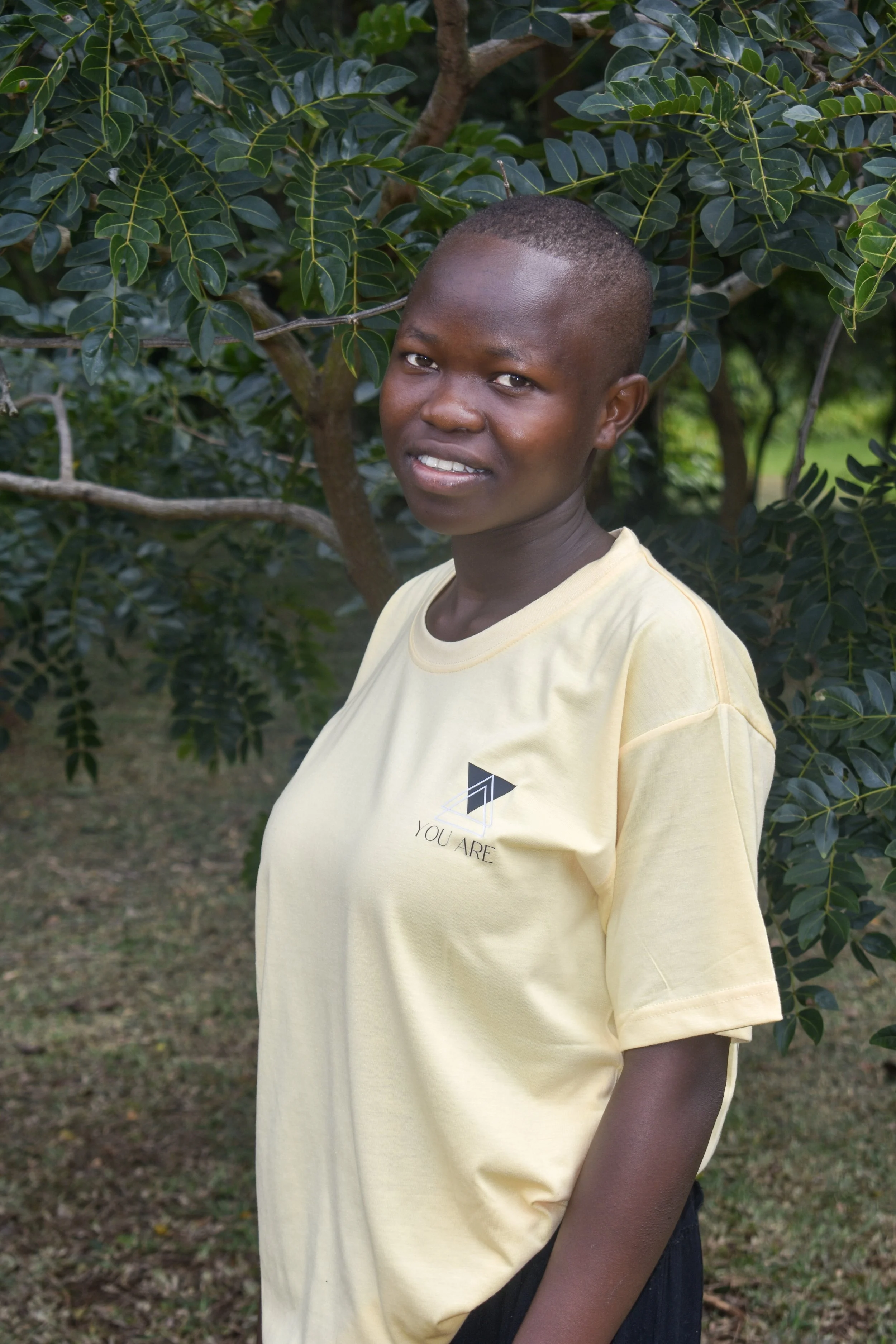 “My name is Immaculate. I am 17 years old and in S2 class. My dream is to become a doctor.”