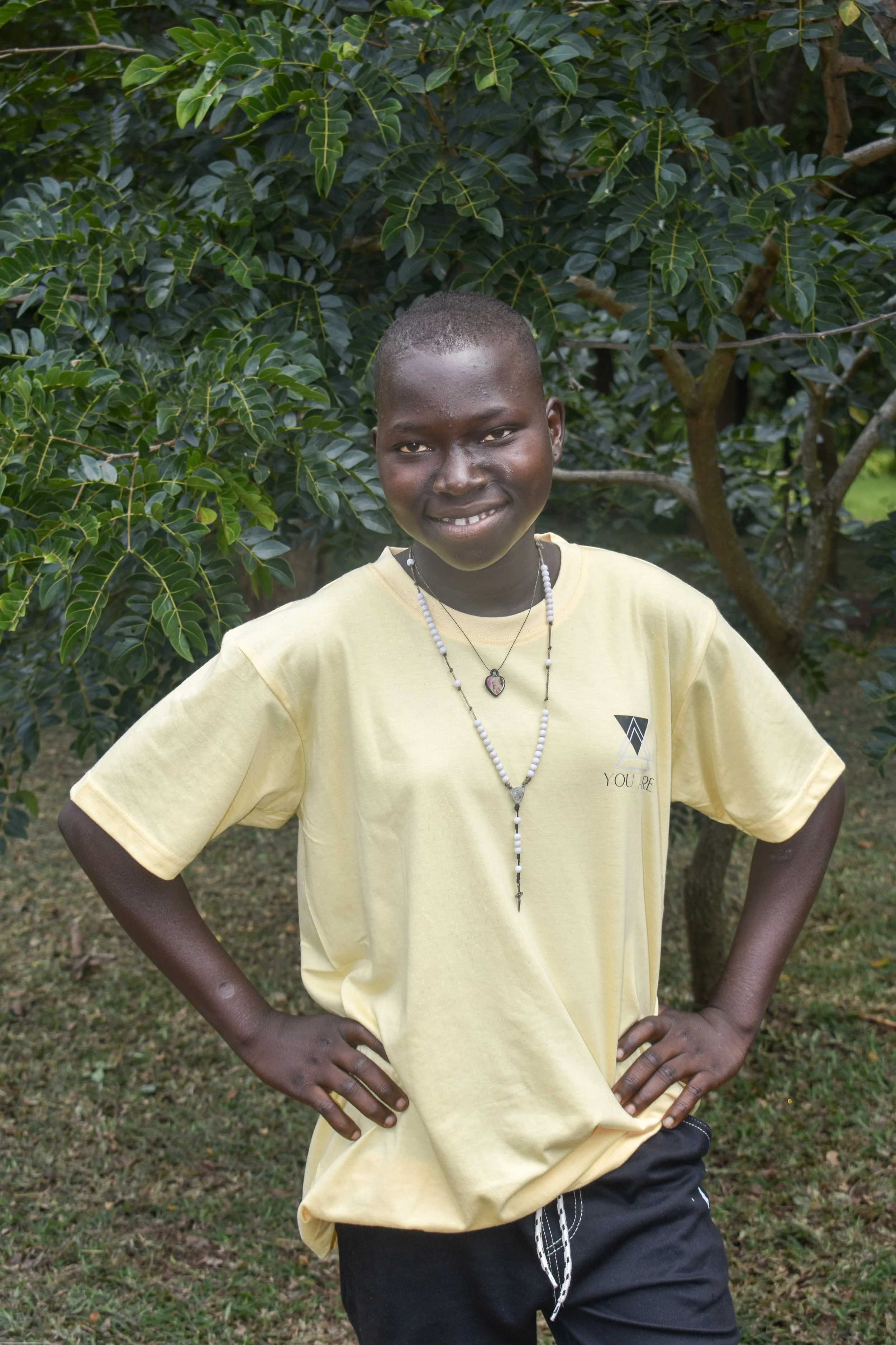 “My name is Irene. I am 14 years old and in P4 class. My dream is to become a nurse.”