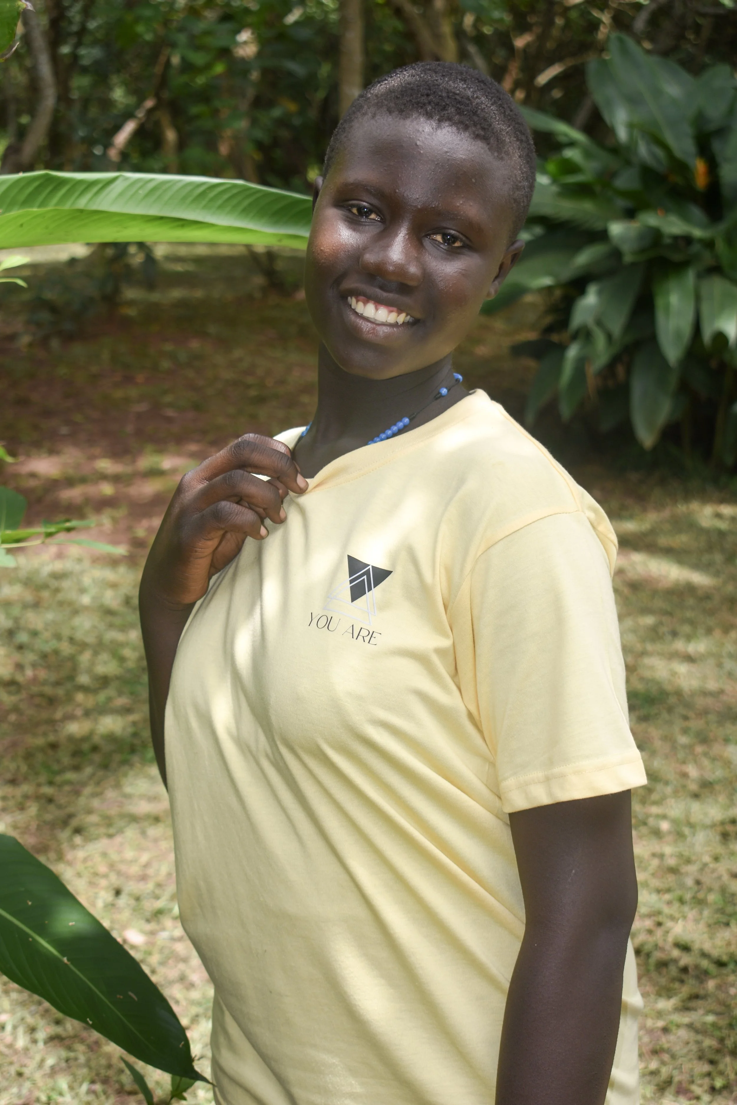 “My name is Mildred Desire. I am 15 years old and in S1 class. My dream is to become a pilot.”