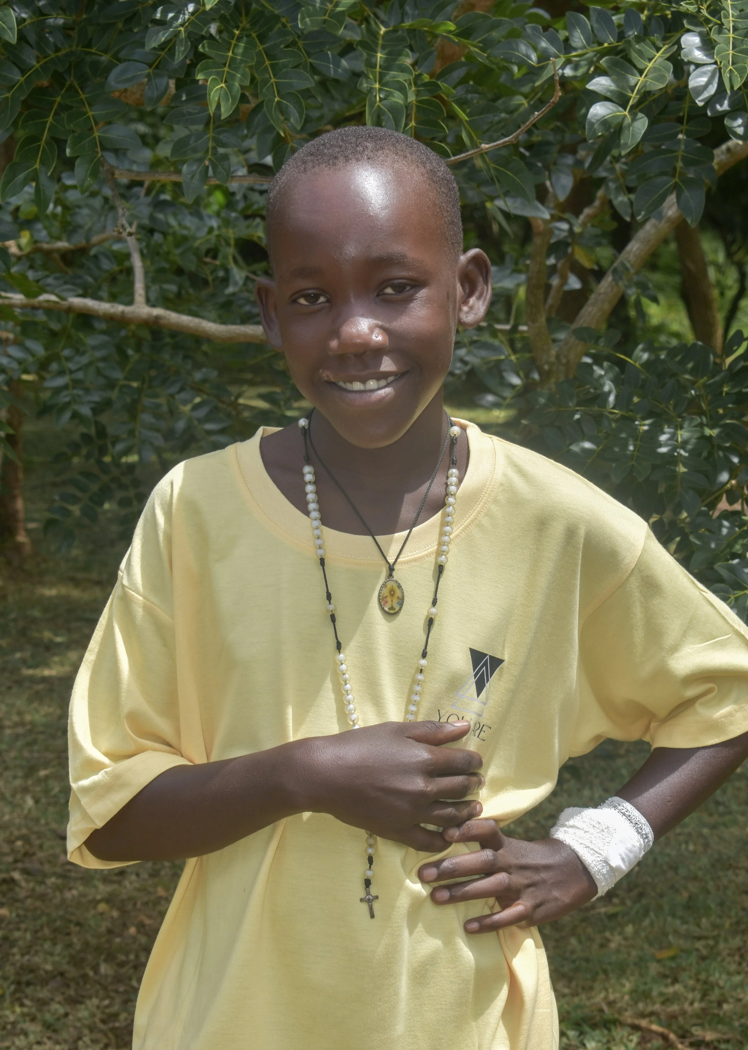 “My name is Nancy. I am 11 years old and in P1 class. My dream is to become a teacher.”