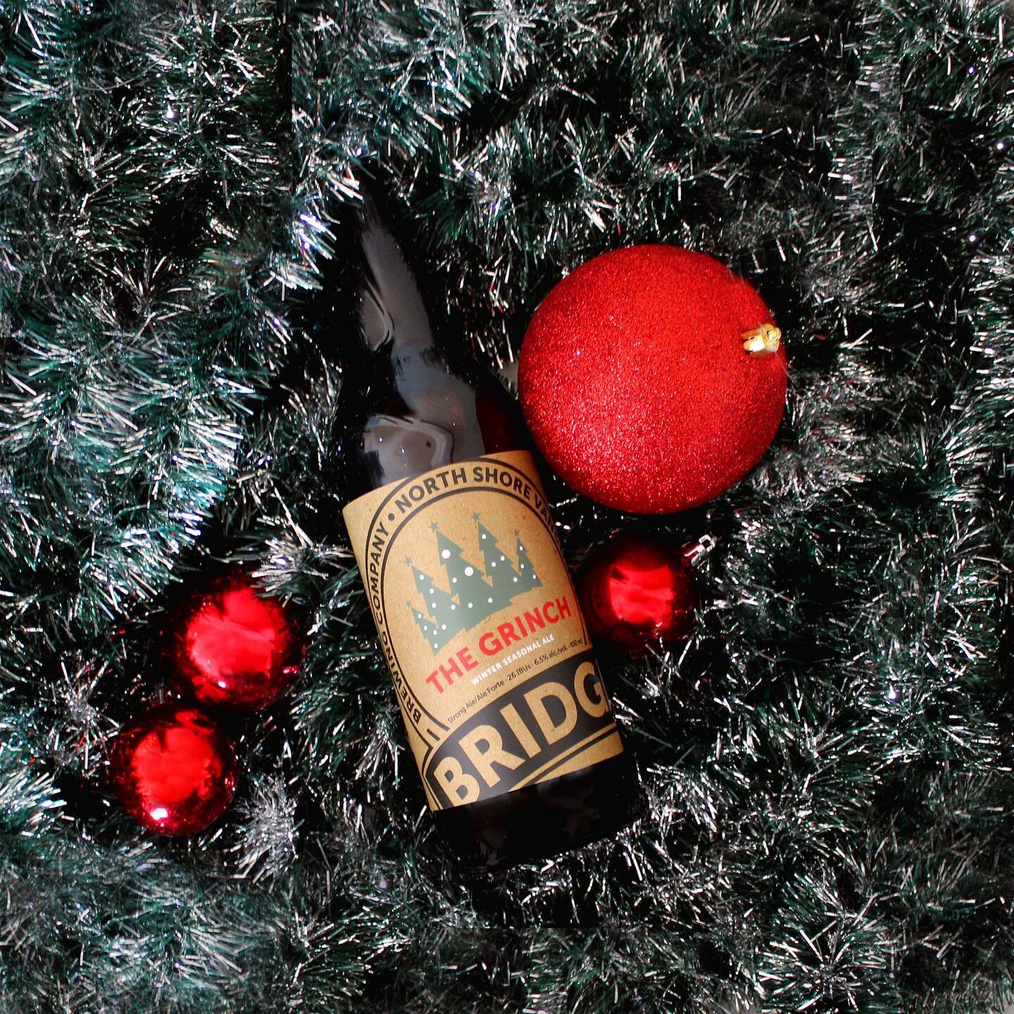 🎁The Grinch Winter Ale🎄 
6.5% | 20IBU

You&rsquo;re the&hellip; the&hellip; the&hellip; THE GRINCH! Our famous winter ale is back and stocked up at liquor stores! This robust porter is spiced delicately with cinnamon, vanilla, and oak. The Grinch i