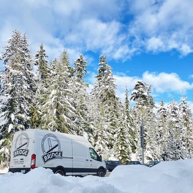 The adult version of the ice cream truck up in Whistler last week. We hope everyone is enjoying this glorious snow day! ❄️