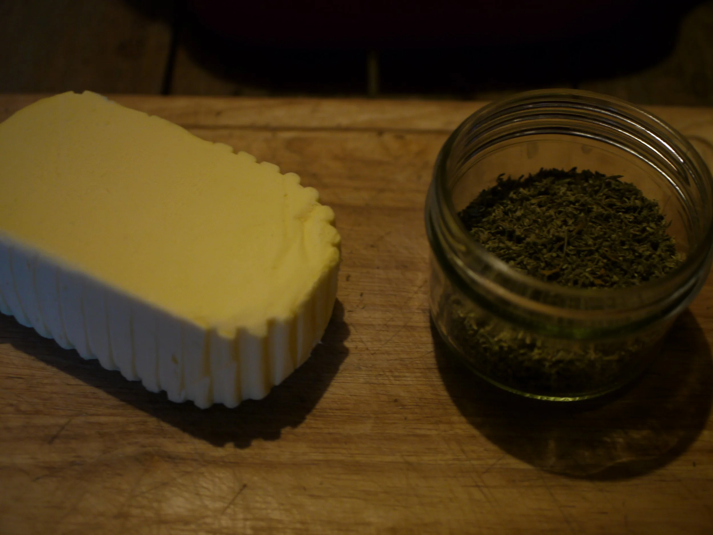 Beurre et fleur de chanvre