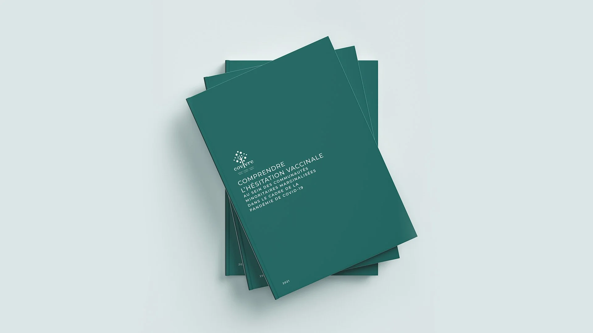 Rapport avec texte en français sur la vaccination COVID-19