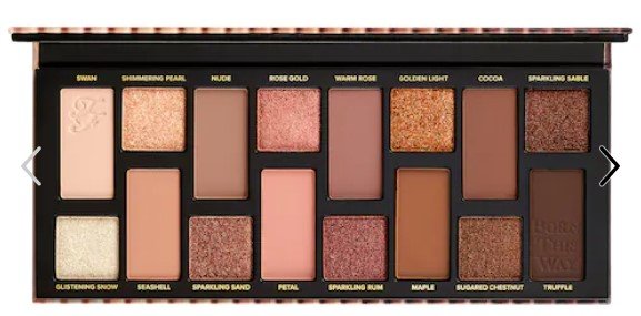 Two Faced Natural Nude Eyeshadow Palette