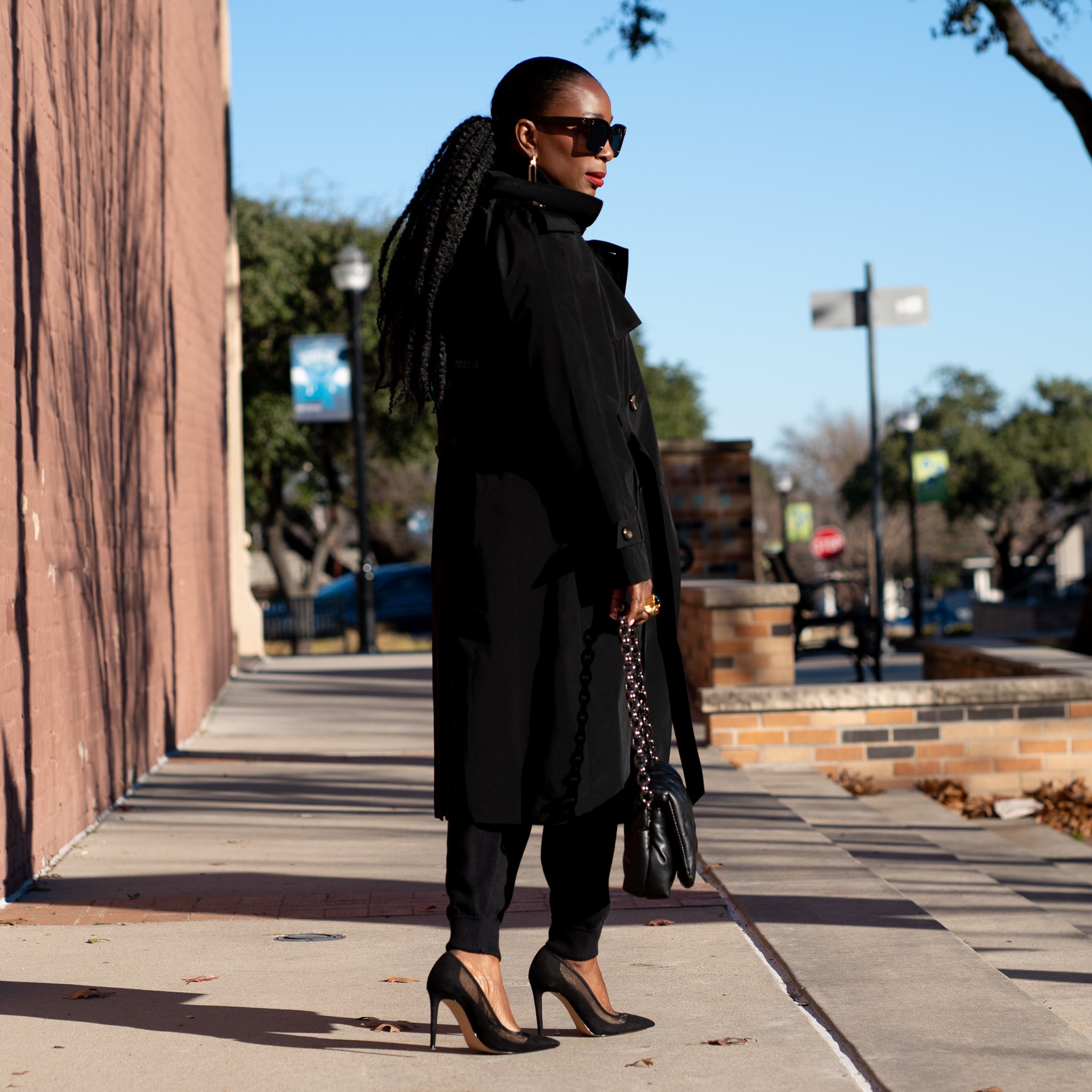 An All Black Outfit — Angela Mashelle