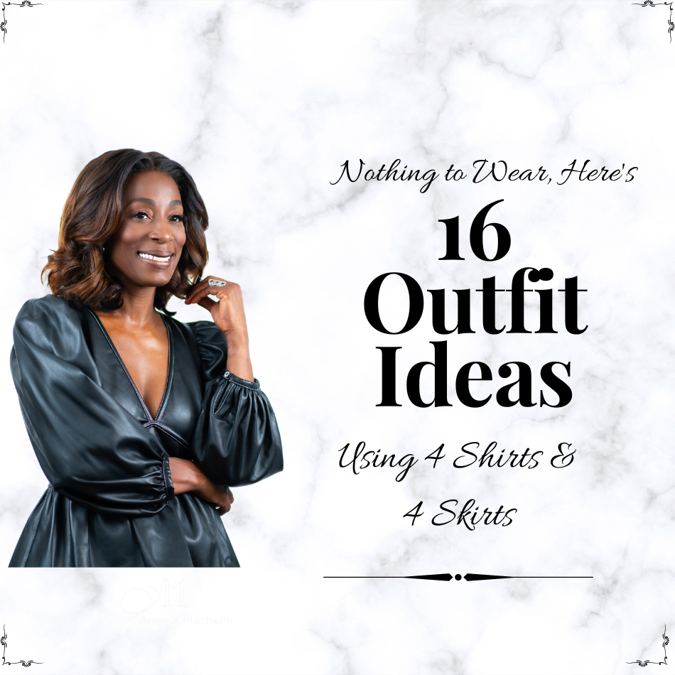 16 Outfit Ideas | Shirts &amp; Skirts | Women Over 40