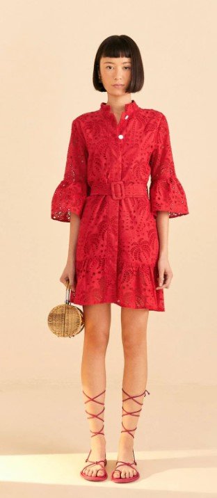 Red Embroidered Dress Farm Rio front.jpg
