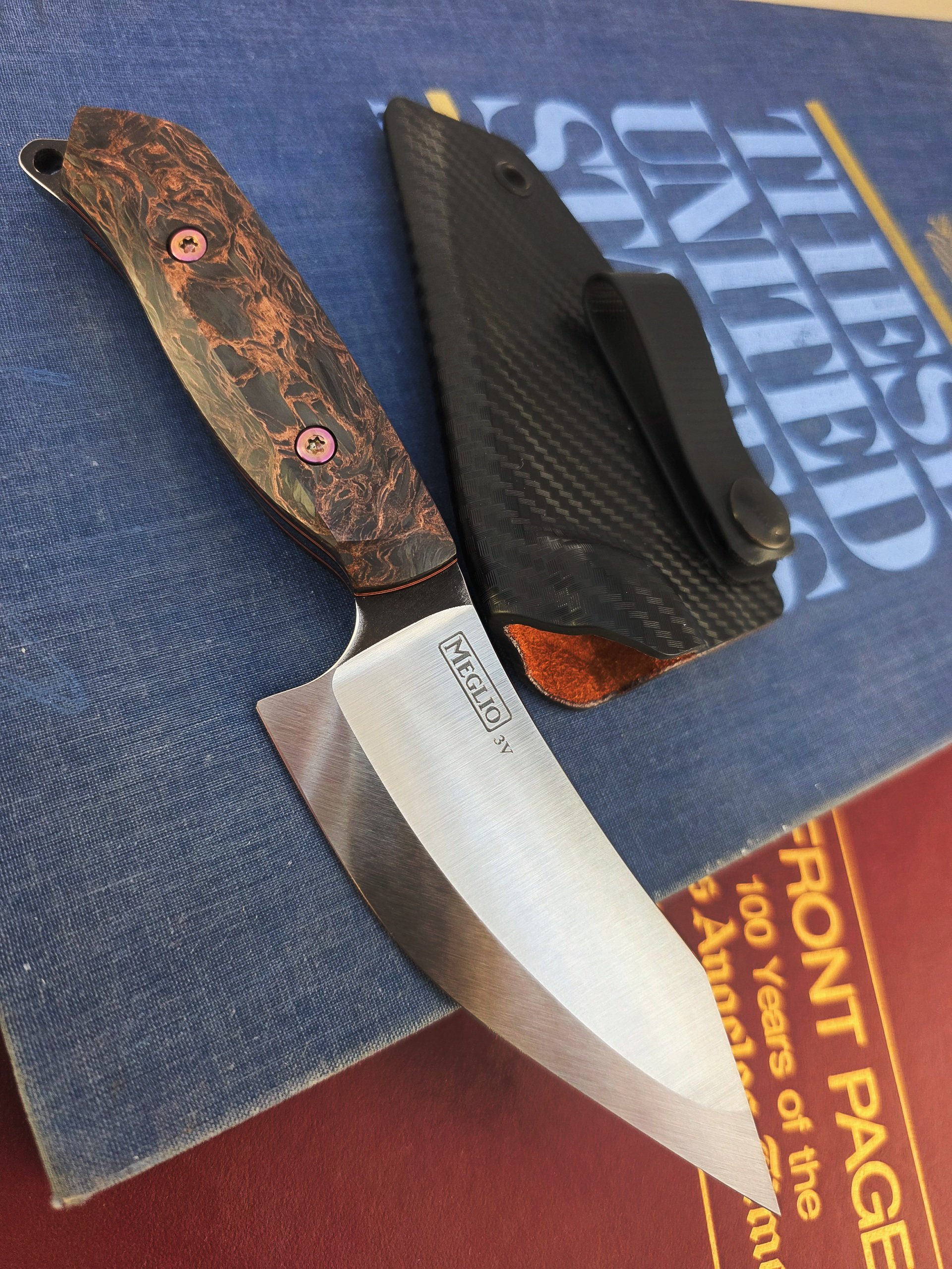 Full Custom 3V Tanto Dark Matter Copper