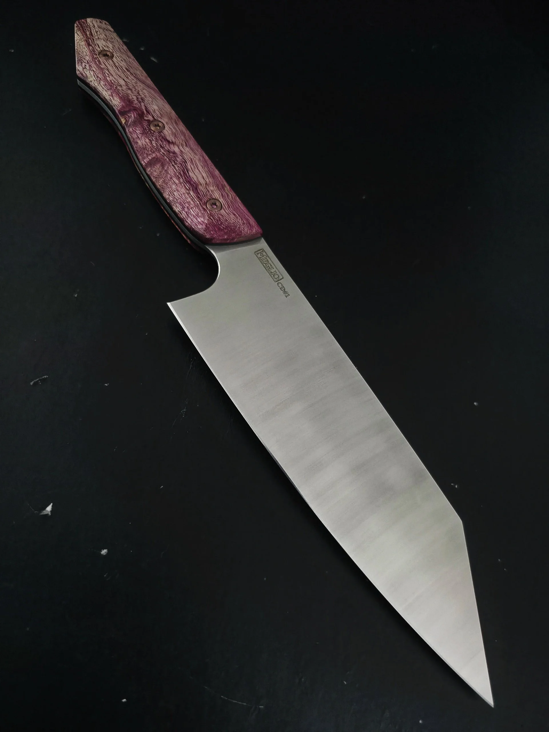 Semi Custom 6.5 inch CD#1 Kiritsuke Magenta Primavera