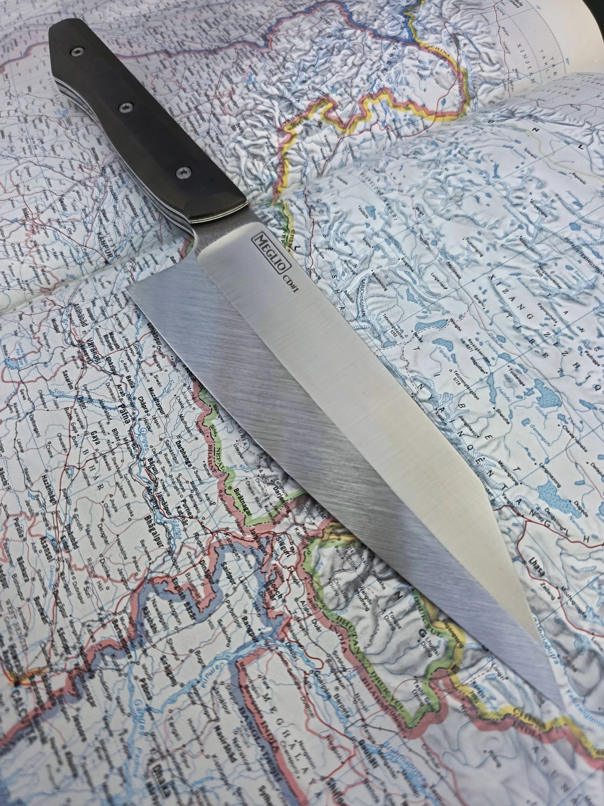 Full Custom 7 inch CD#1 Western Chef Black Dunes