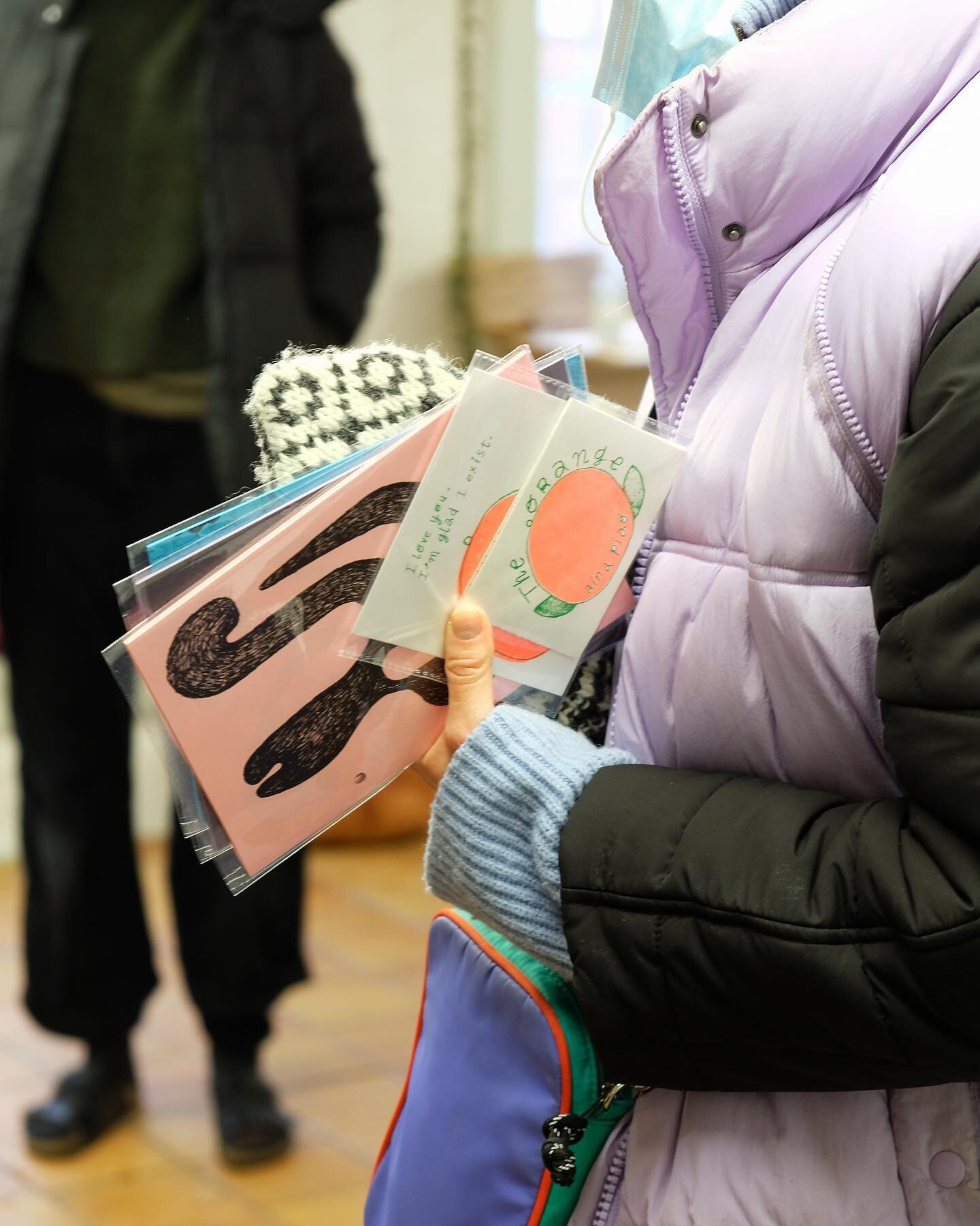 Throwback to our zine fest in last December ✨

Fanzine, gl&oslash;gg, lussekatter and colourful printed matter: a joyful afternoon!

We are now developing the concept further and are organising a bigger zine fest in the fall&hellip; with you? 
DM us 