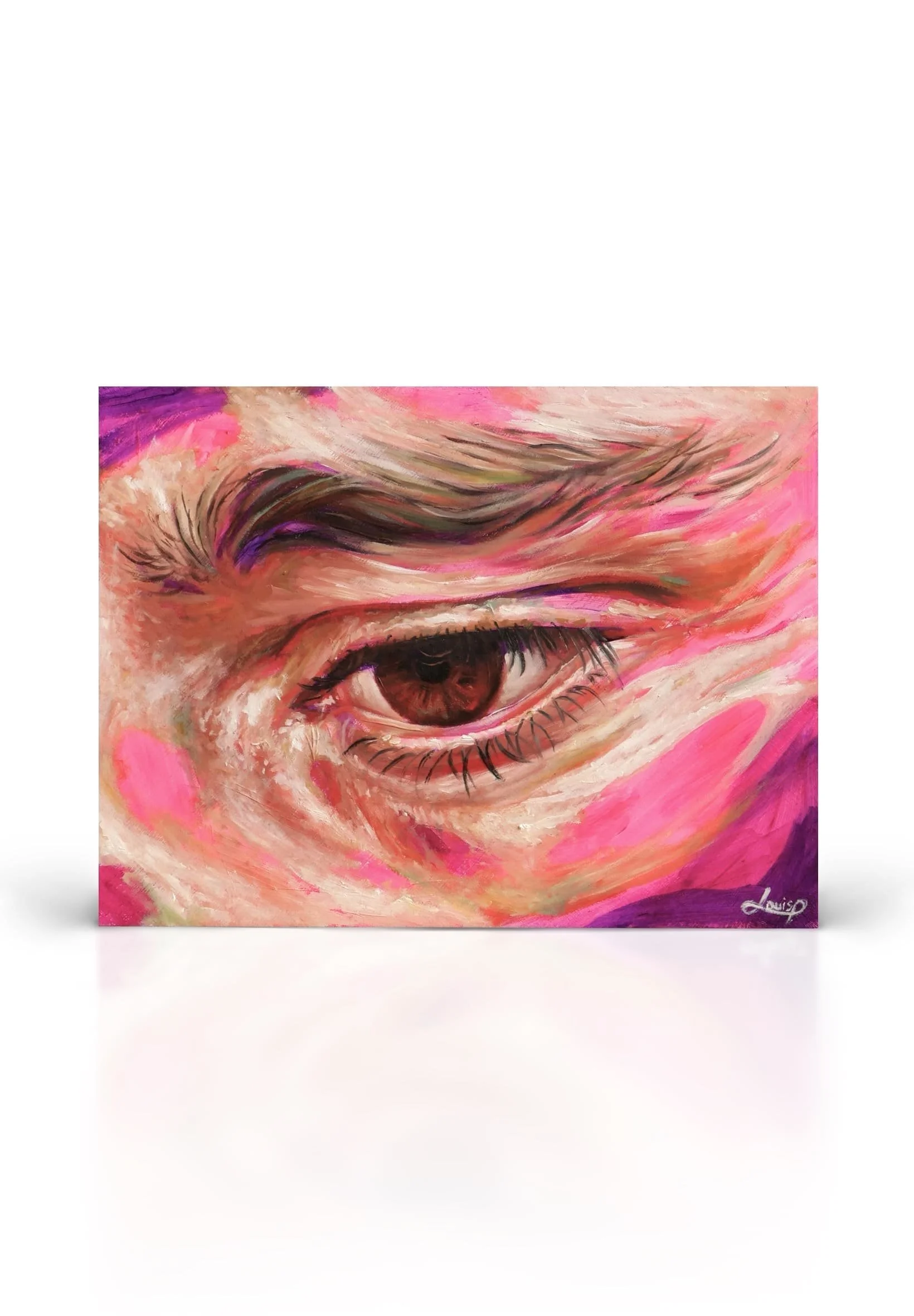 Oeil rose 1