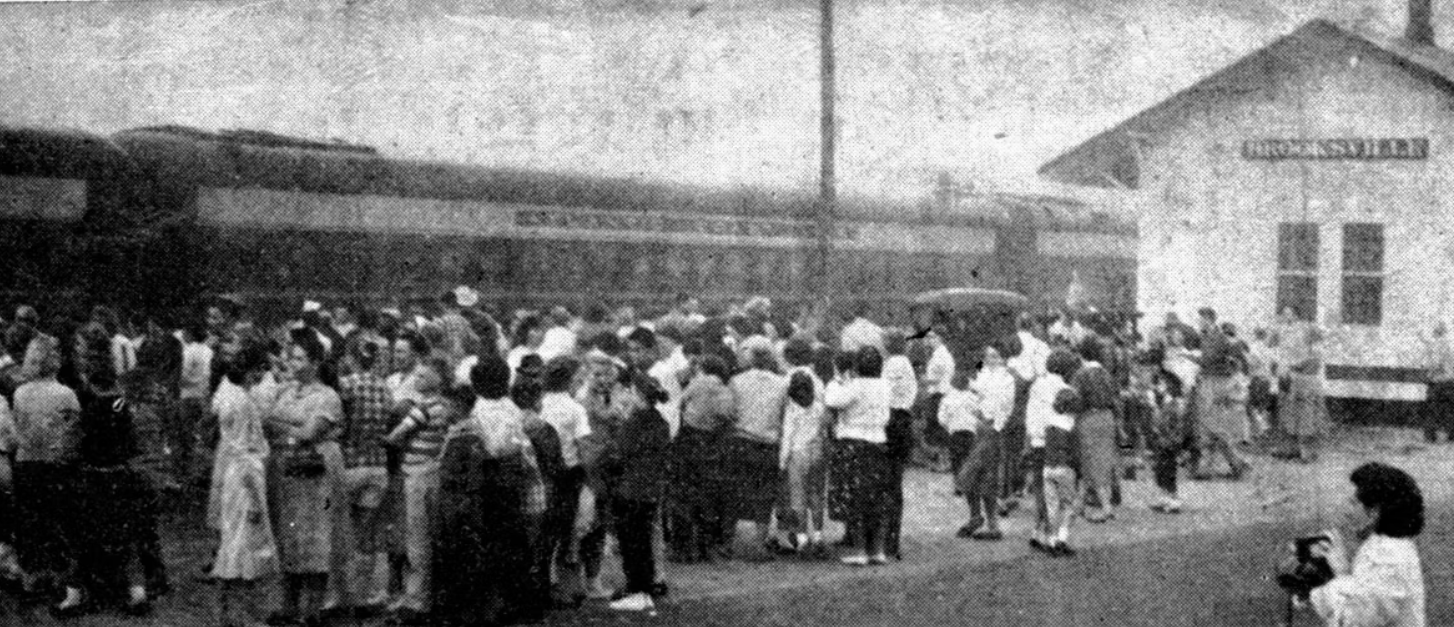 February 11, 1959, over 750 students of all ages took a train ride from the Russell Street Depot to the Florida State Fair in Tampa. It was a feeling of liberation and freedom. There were no chaperones or teachers. The students indulged in all the ri