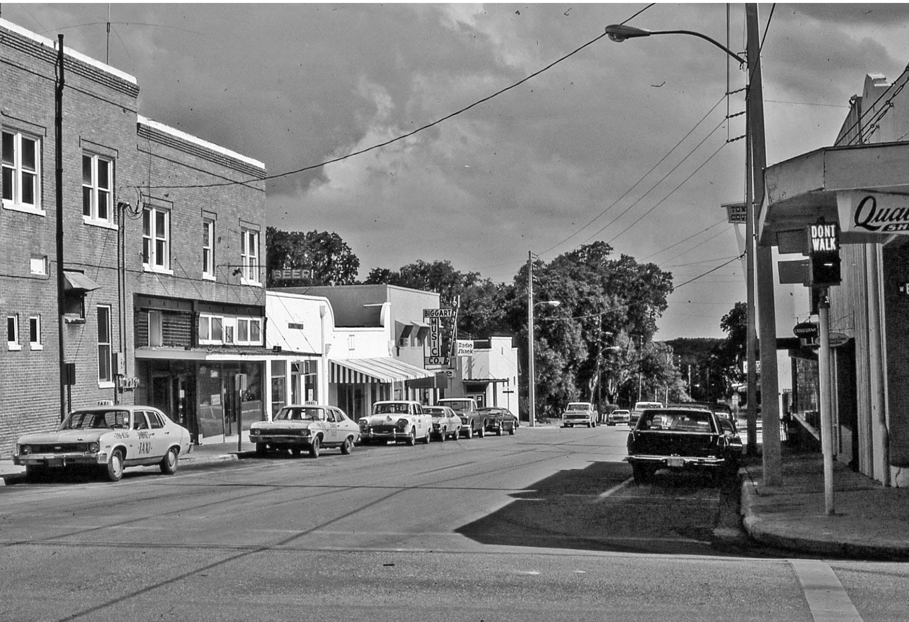 1972 Quality Shop on the right