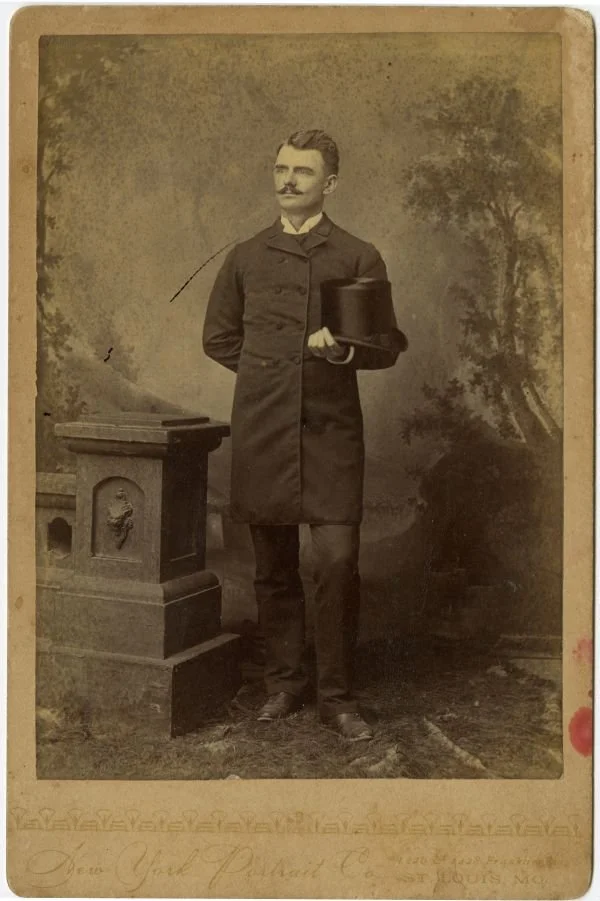 Early portrait of William Sherman Jennings from the New York Portrait Co.