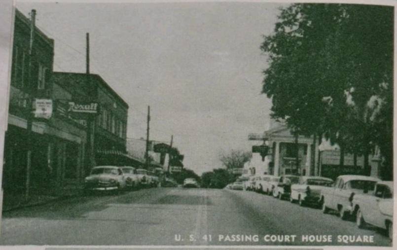 4 N Broad can be seen on the left in this photo that came from a tourist pamphlet from the late 1950's