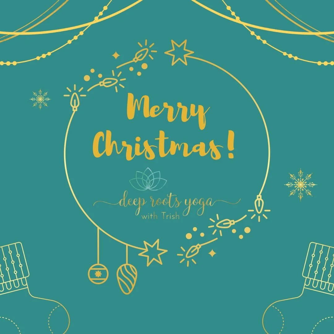 Merry Christmas to my amazing yoga community! May your day be filled with warmth, peace, and the simple joy of being present with the people you love 🫶