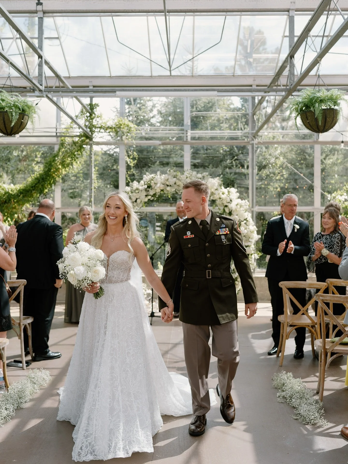 When the groom looks at her like that!! 

The knoteks 8.24.25 💍Honestly too many favorite moments from this day it was extremely difficult to make a small post and I know I&rsquo;m leaving so much out! 

Vendors:
Venue: @ivy.house.mi 
Florals: @mitt
