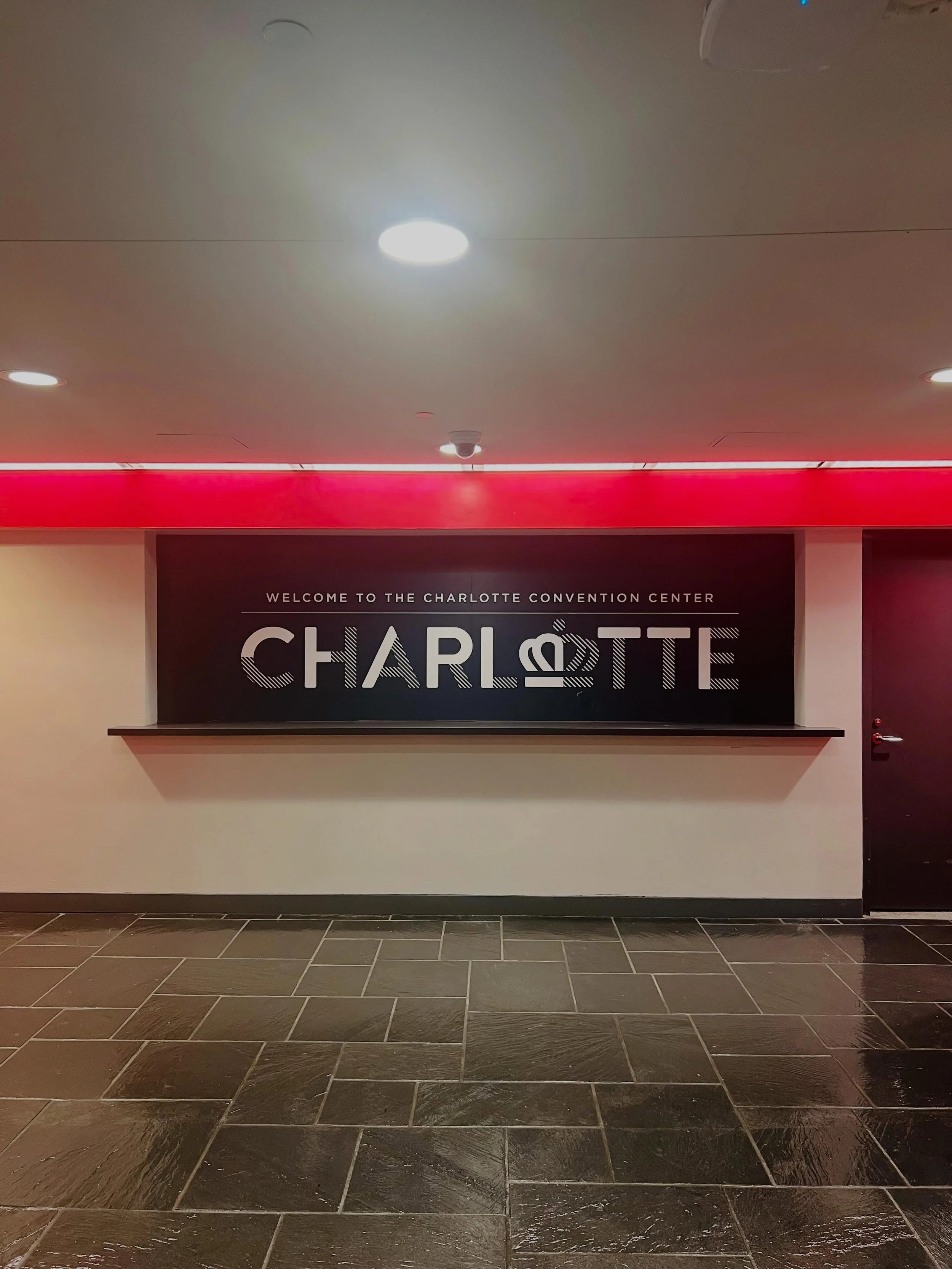 CLT Work tings. In which I discover how big NASCAR is for some folks.