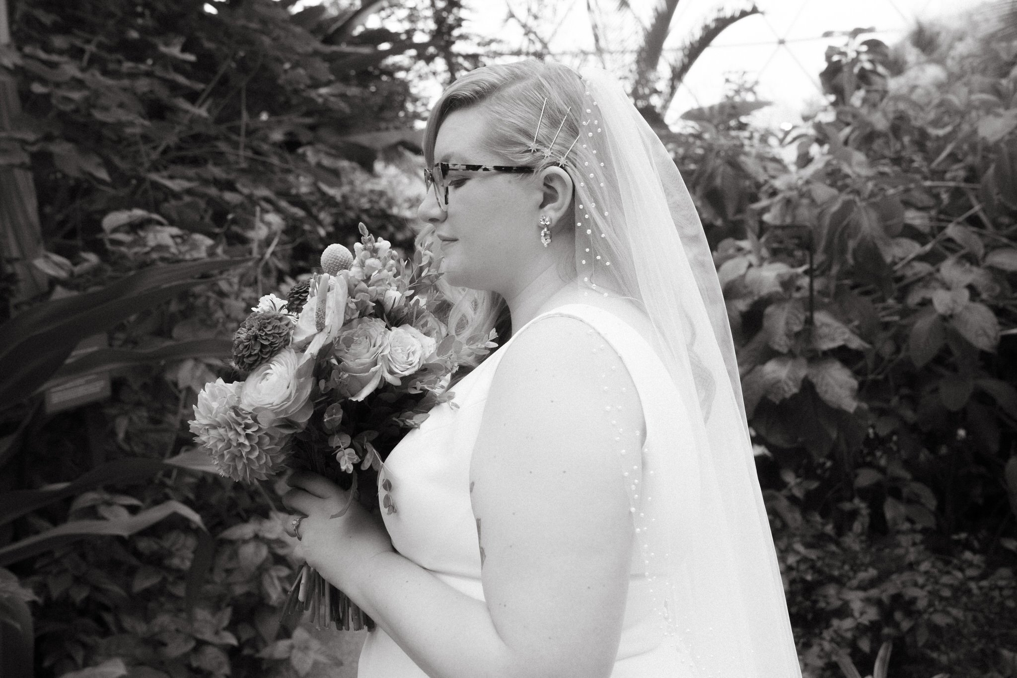 Timeless Tropical Botanical Garden Wedding