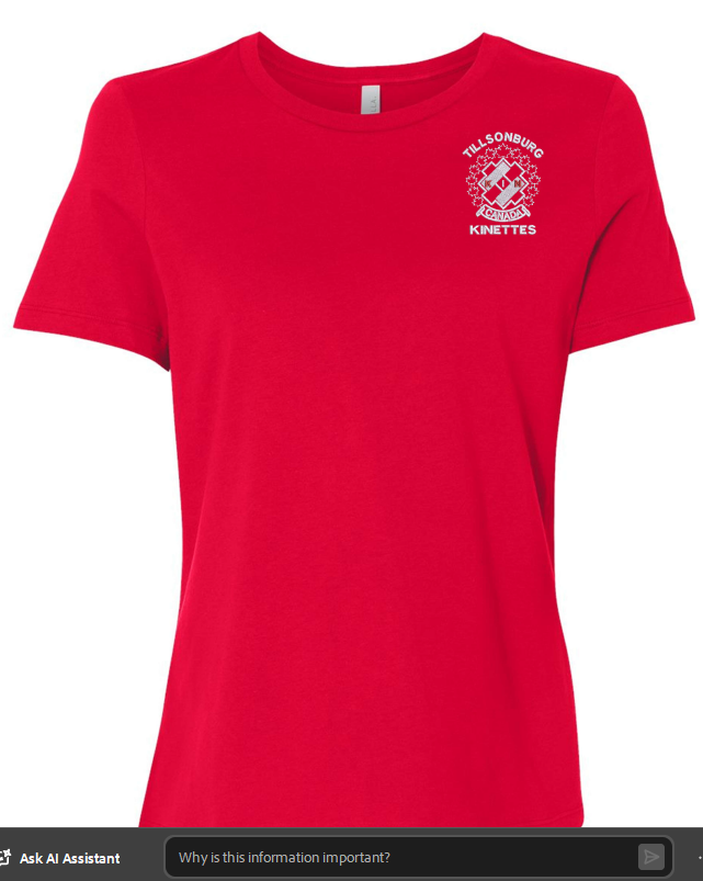 T-Shirt Bella Canvas 6400-Red