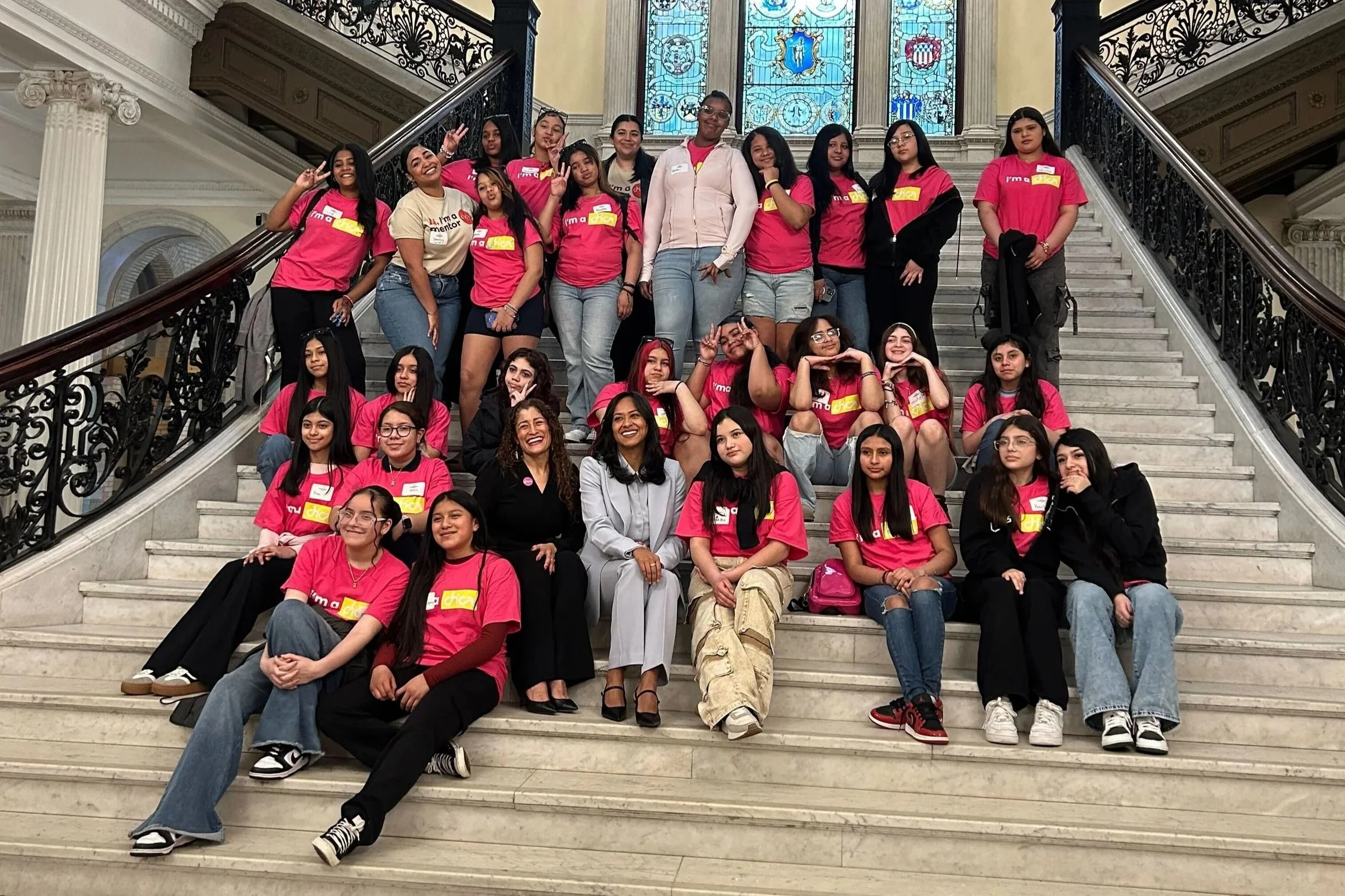 Chica Project Visits State House for Youth Mentoring Day