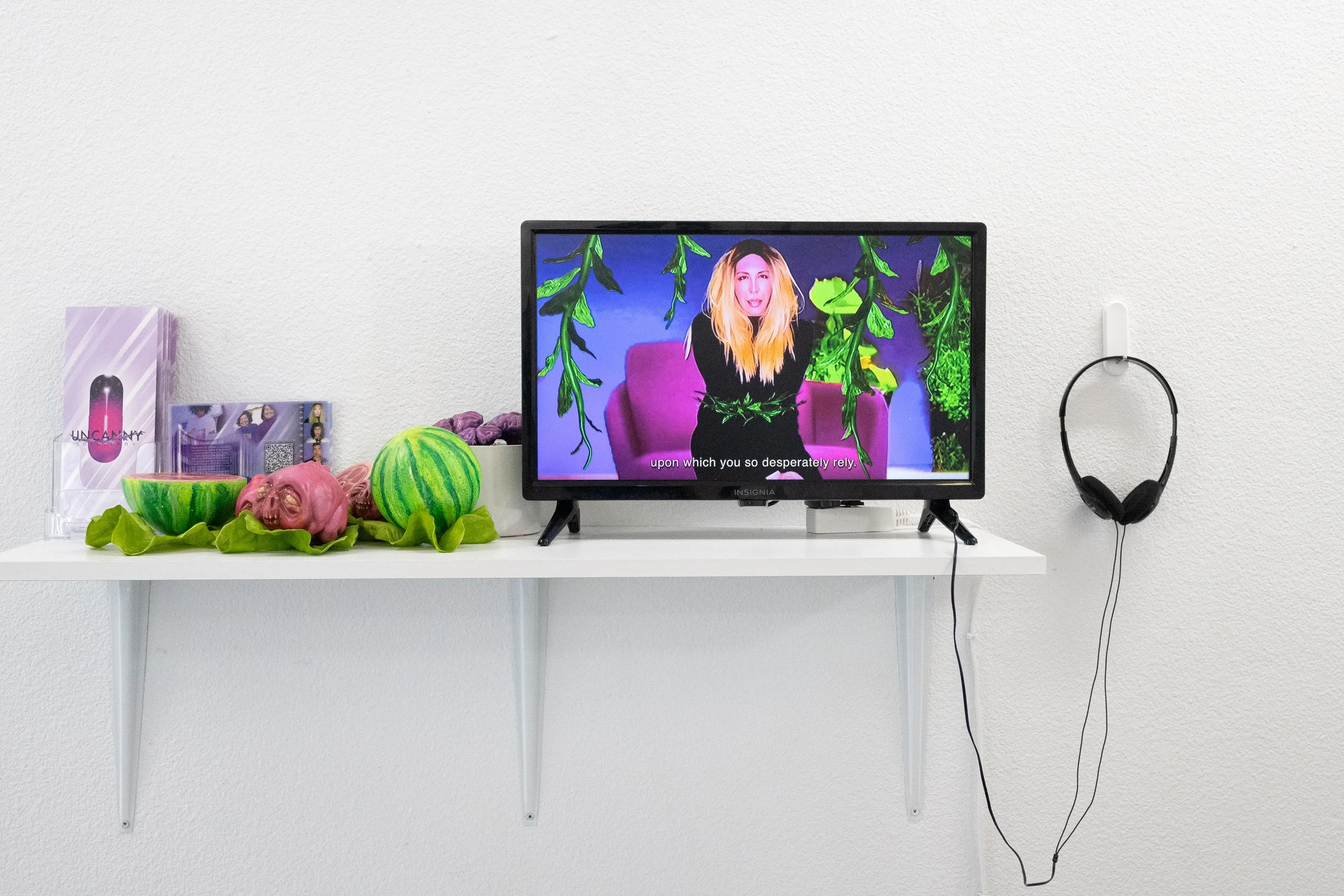 Keith Womak  Uncanny Solutions , 2023. Video performance.