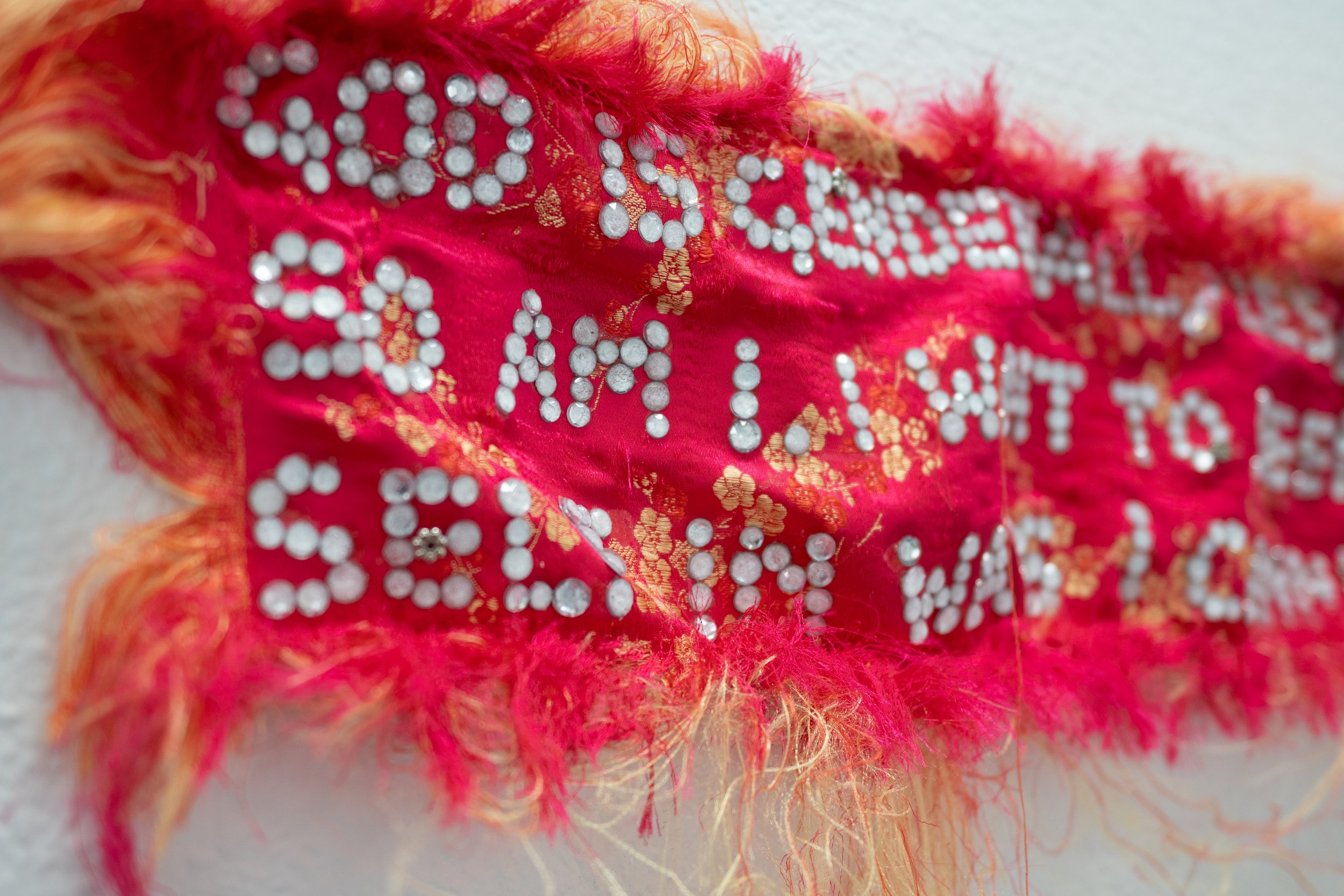 Irene June  God is Genderless/all and So Am I  (detail), 2023.