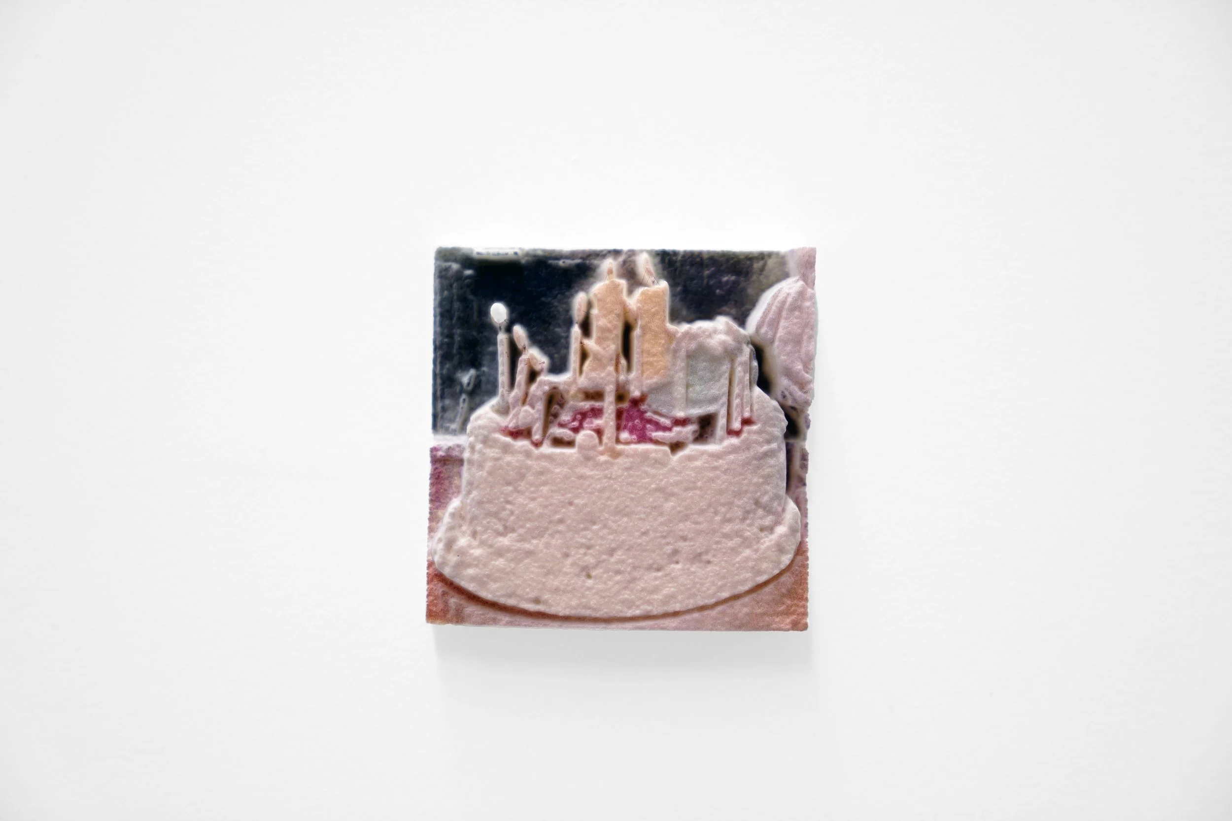   IMG_3144 , 2026 
 UV printed photograph on 3D print, 3.5 x 3.25 x 1 inches