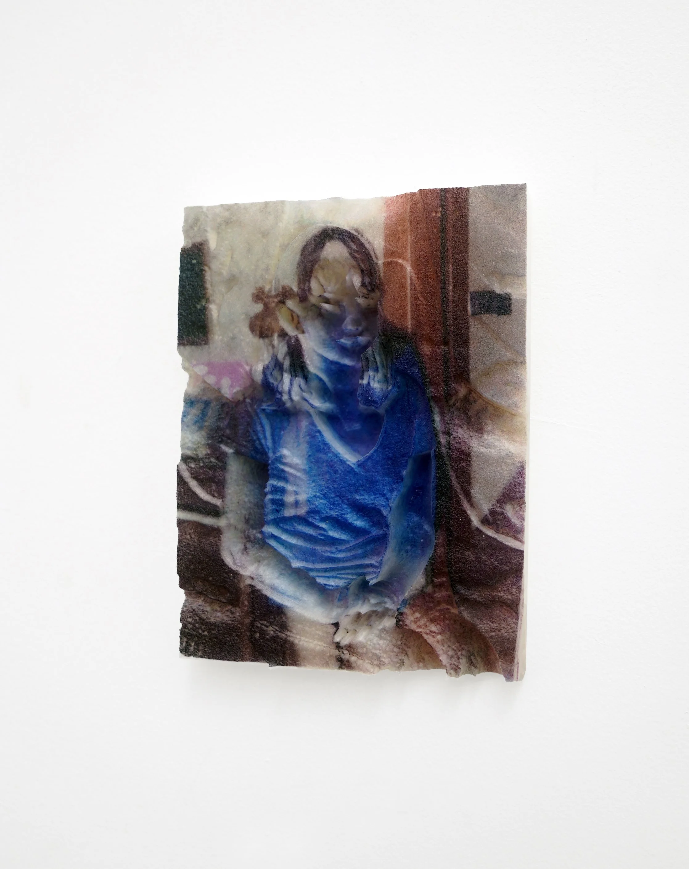 Am I the Same Girl, 2025
UV printed photograph on 3D print, 9.5 x 7 x 1.5 inches
