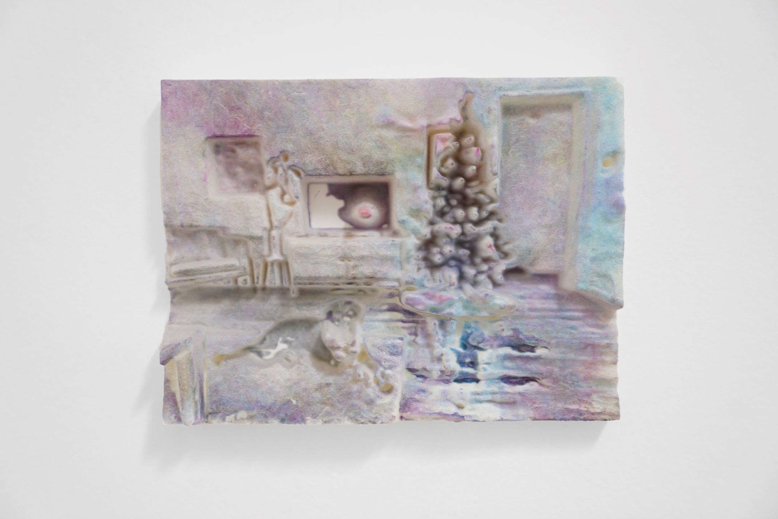   IMG_7179 , 2025  
 UV printed photograph on failed 3D prints, 4.75 x 6 x 1.25 inches each