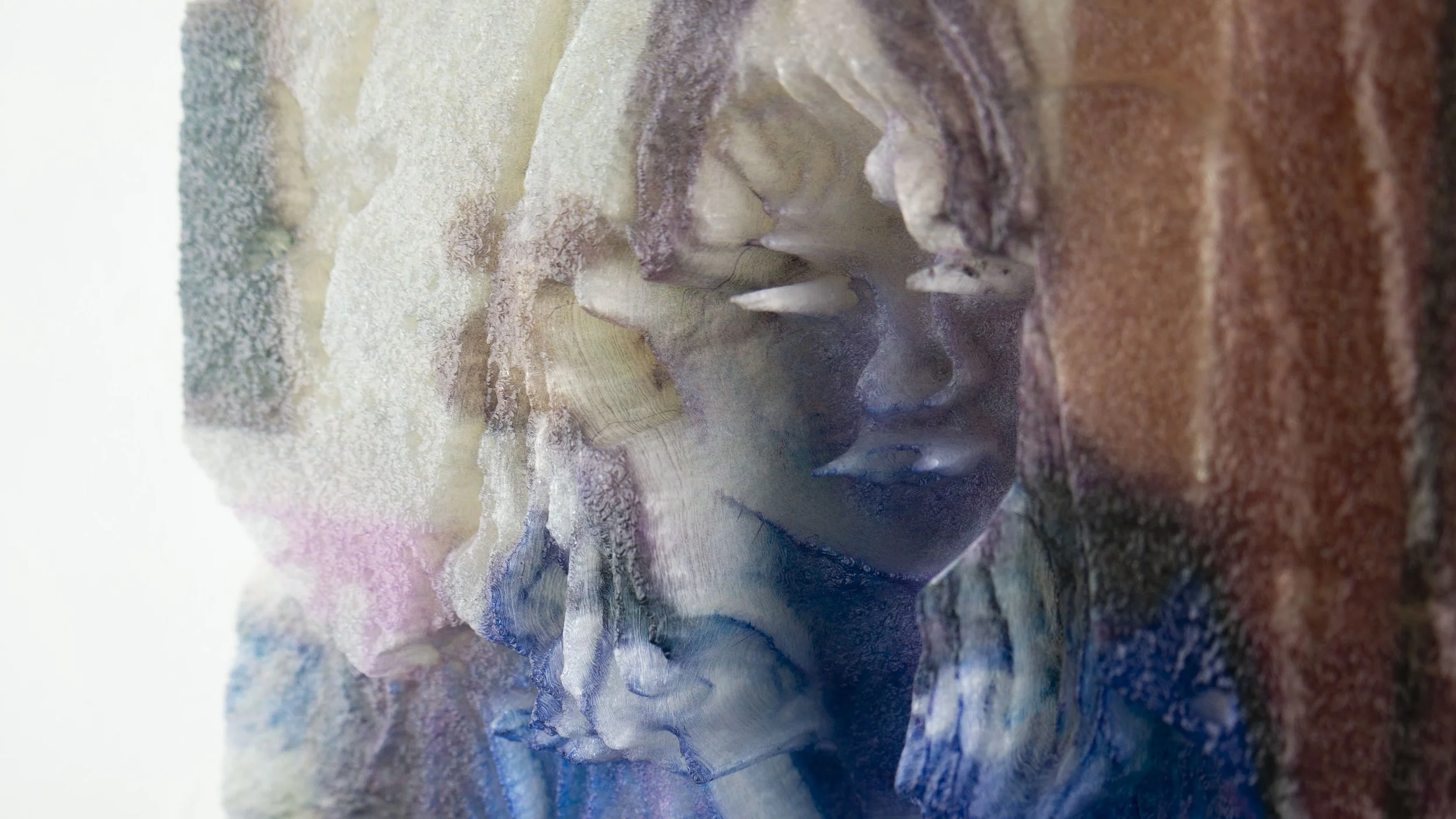   Mismatched Triptych , 2025 
 UV prints on PLA prints