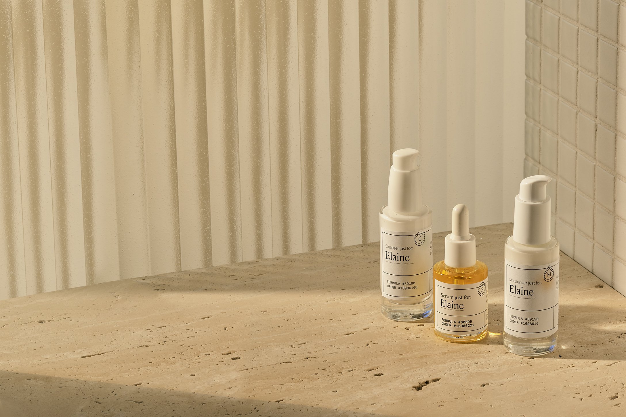 Skincare brand packaging design NYC