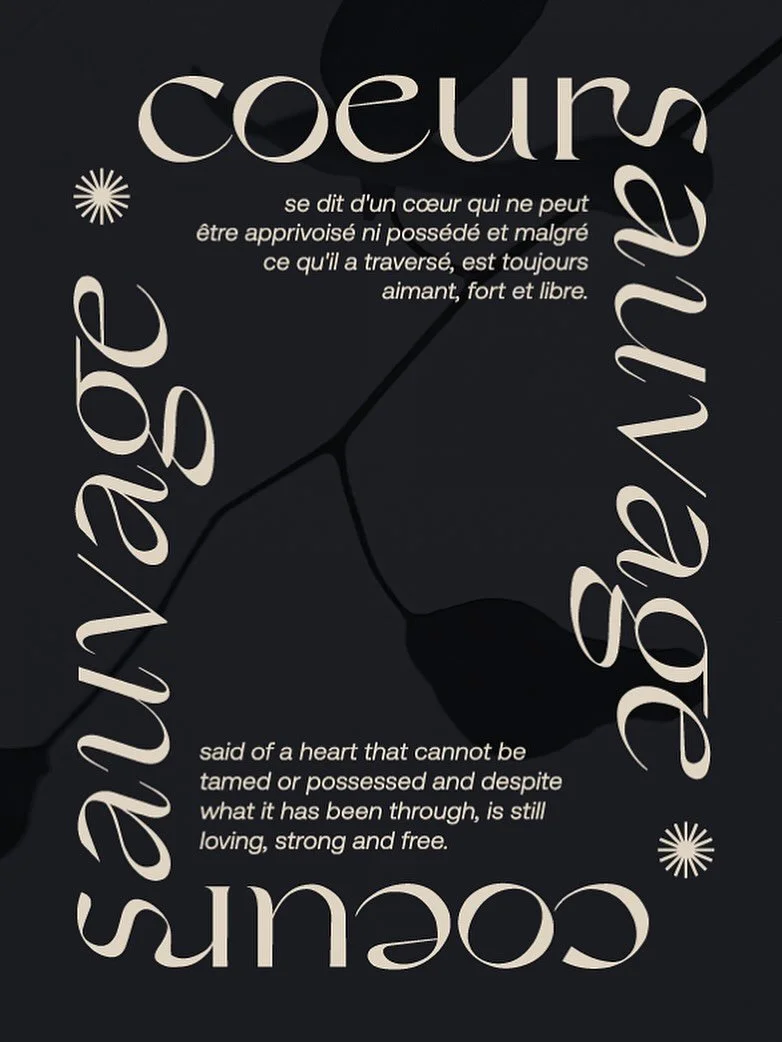 c&oelig;ur sauvage &mdash;

se dit d&rsquo;un c&oelig;ur qui ne peut &ecirc;tre apprivois&eacute; ni poss&eacute;d&eacute; et malgr&eacute; ce qu&rsquo;il a travers&eacute;, est toujours aimant, fort et libre.

said of a heart that cannot be tamed or