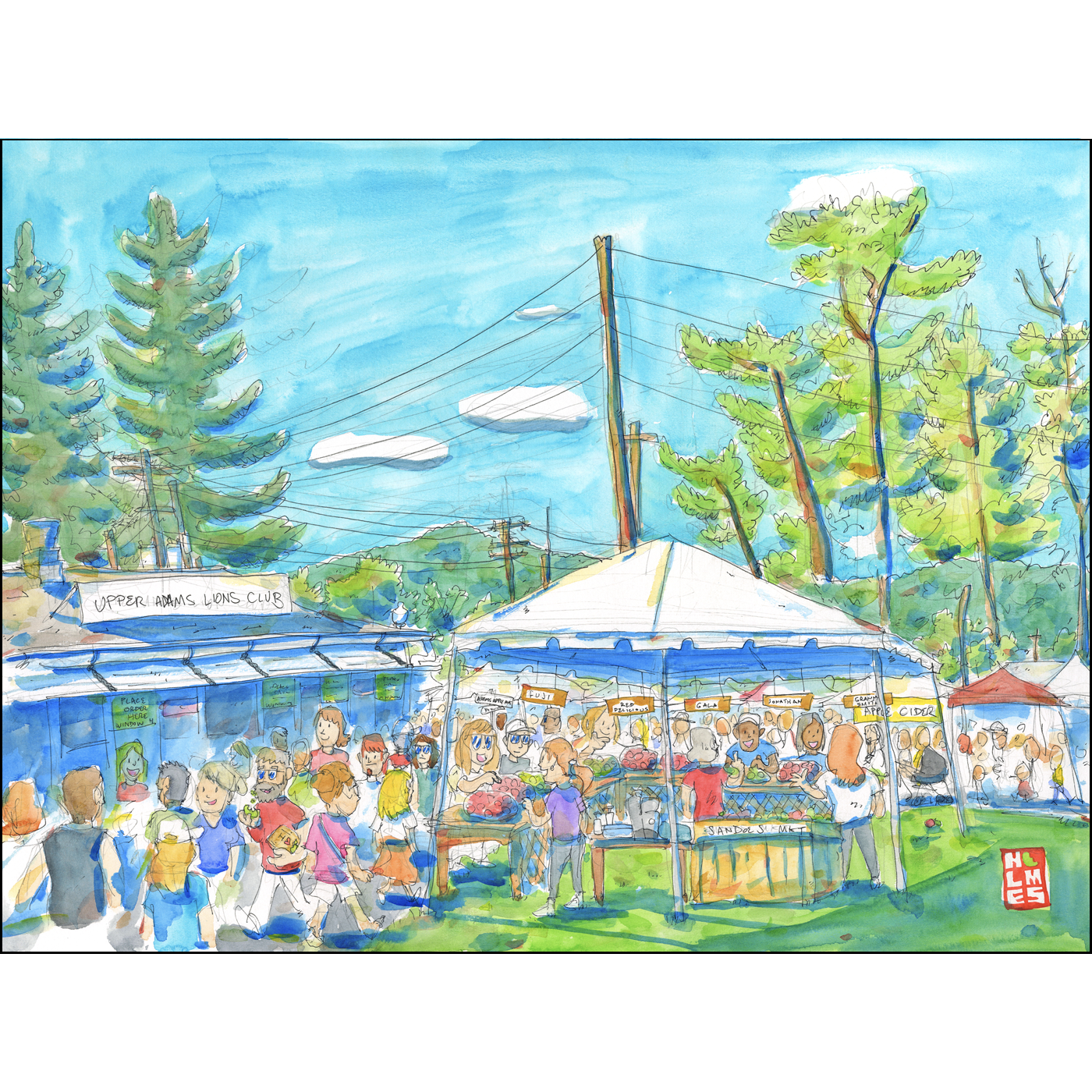 OHW Music on the Square - Limited Edition (500 prints)