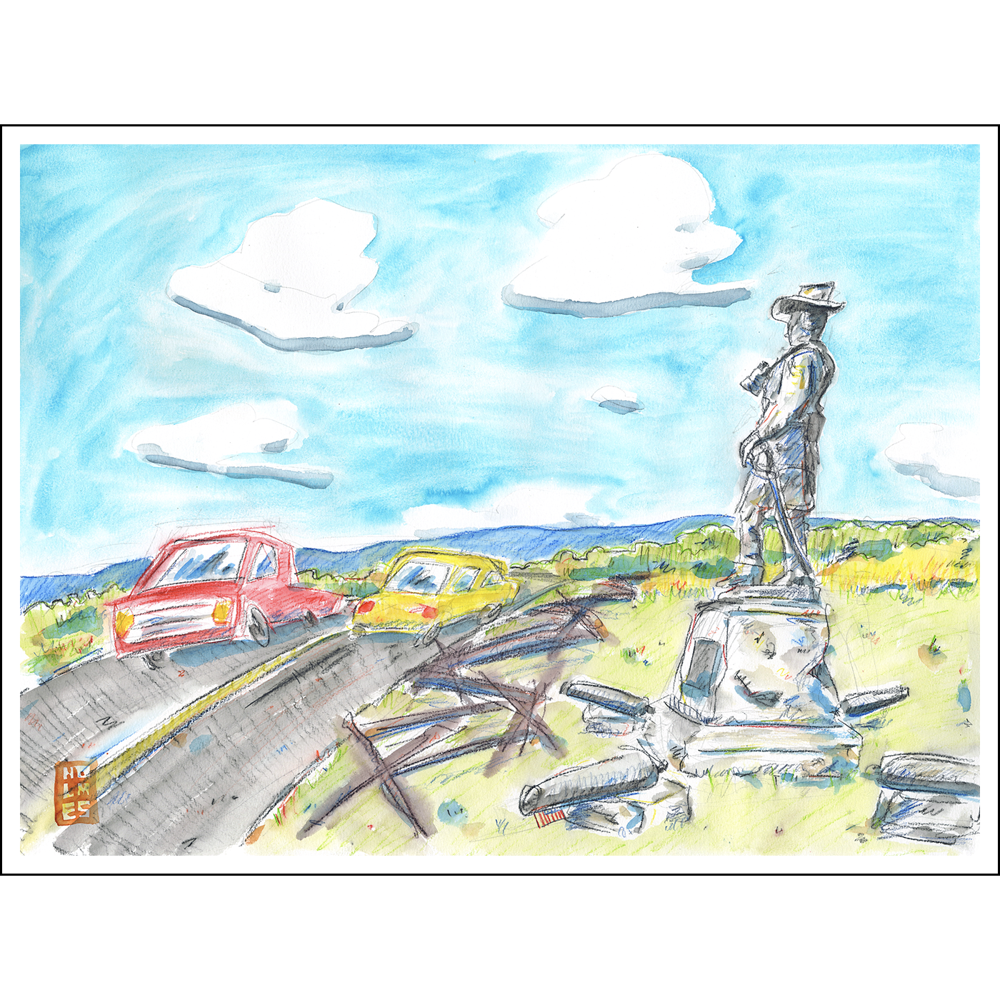 Watching The world Go By - Limited Edition (200 Prints)