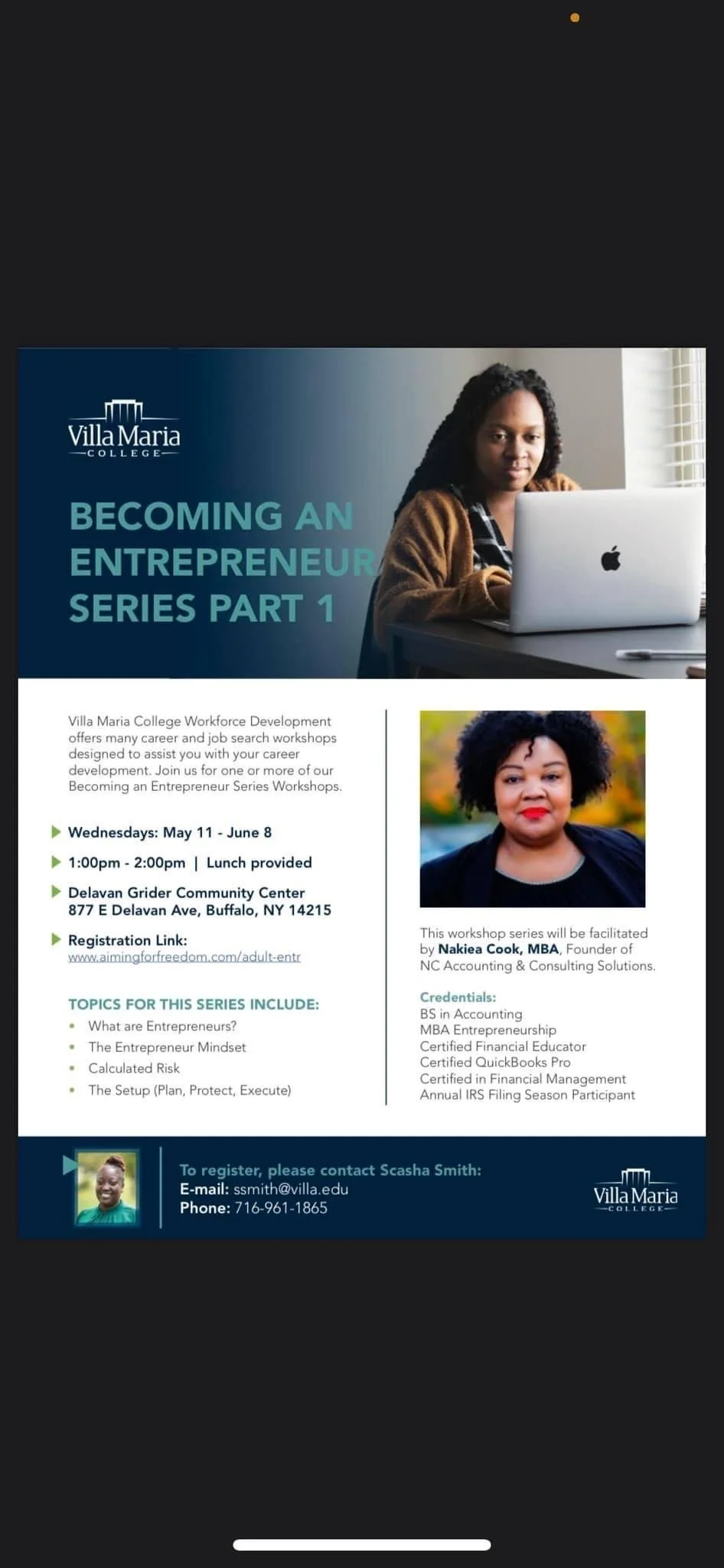 Becoming an Entrepreneur Series Part 1 