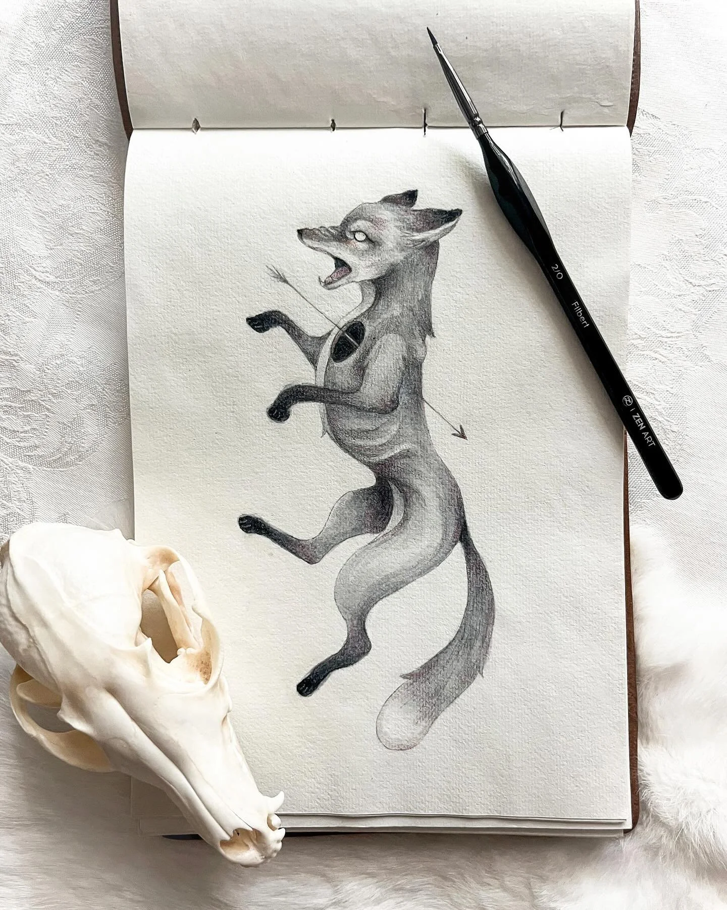 Inktober Day 01: Fox 🦊
#sadinktober25