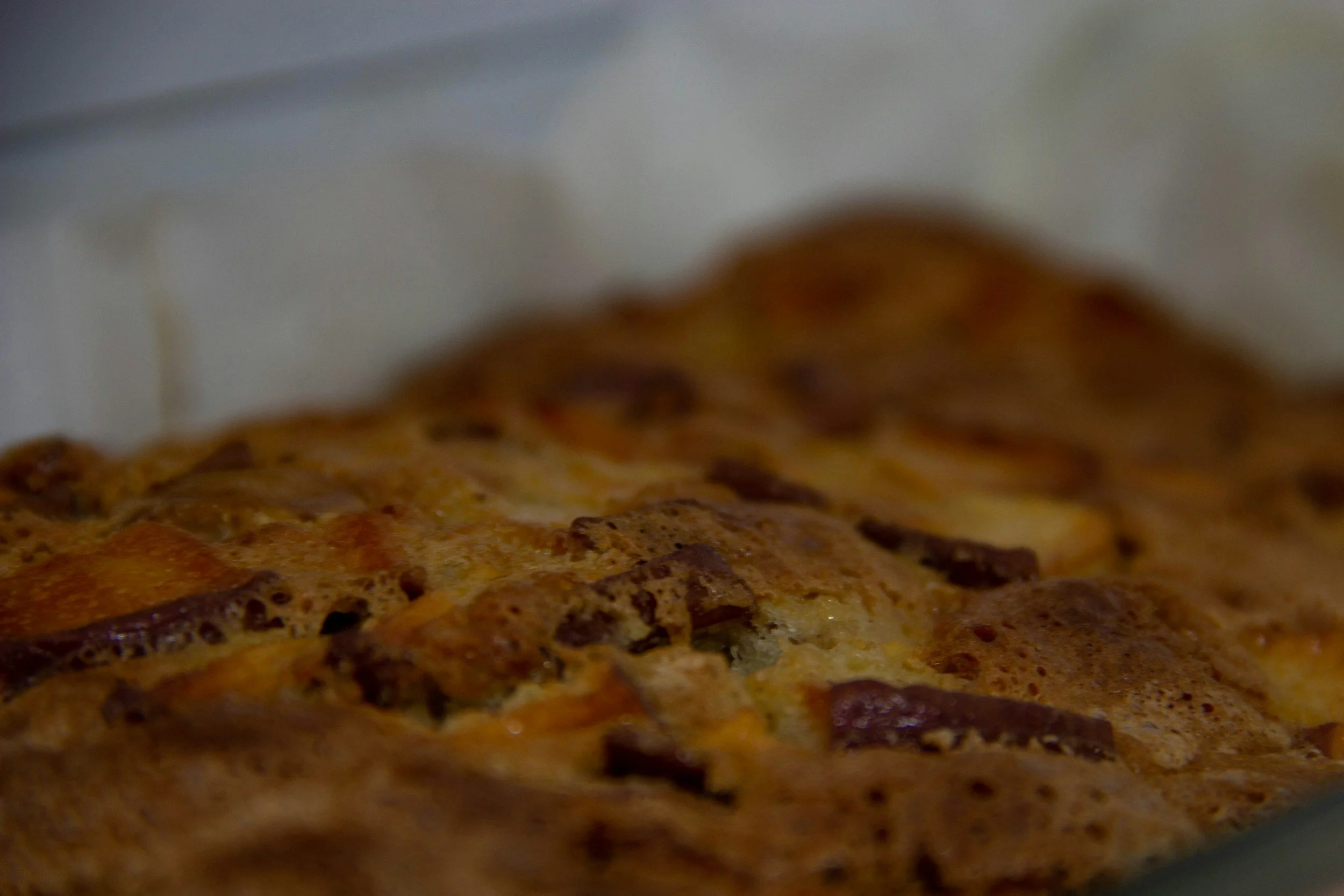 Kumara, apple and walnut loaf  