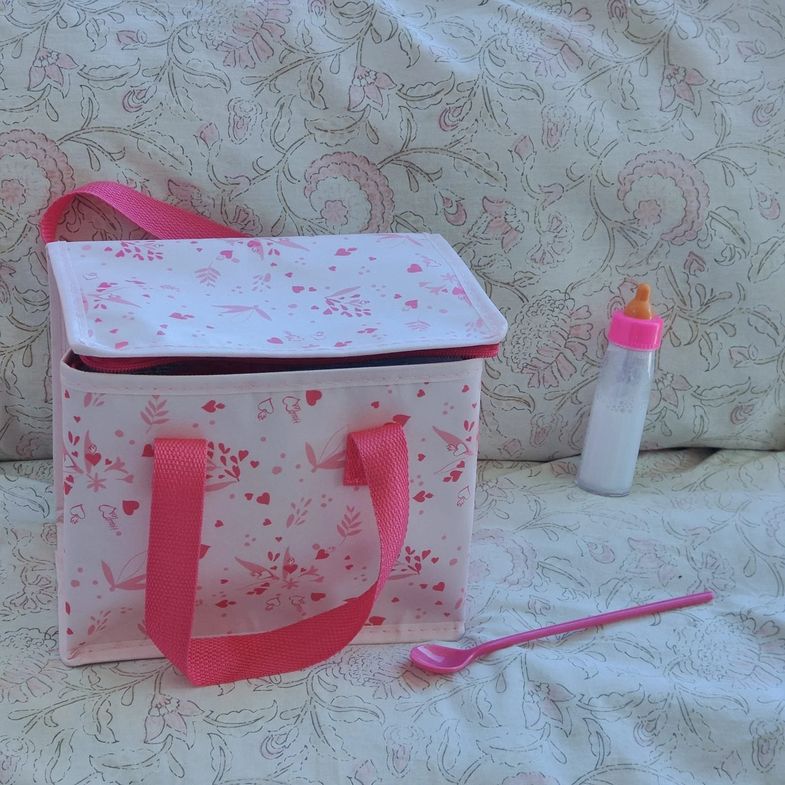 Sac -panier repas isotherme et catho COEUR DE FÊTE