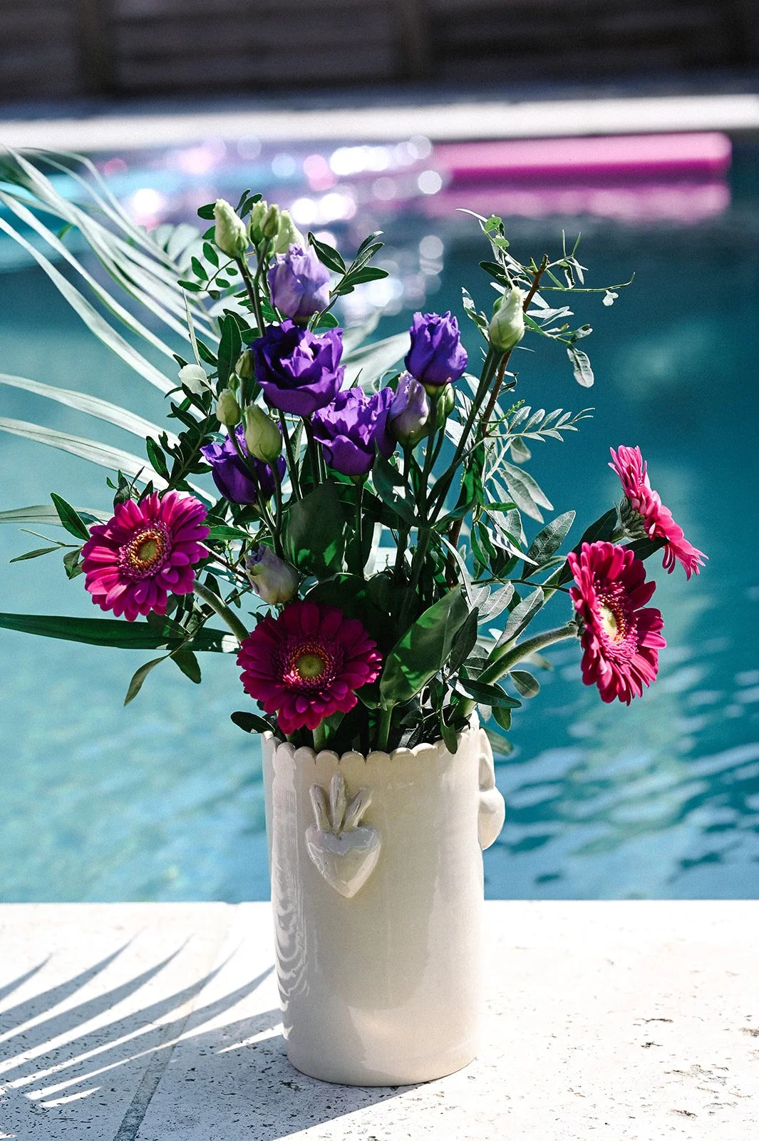 VASE COEUR SACRÉ  en céramique fait main