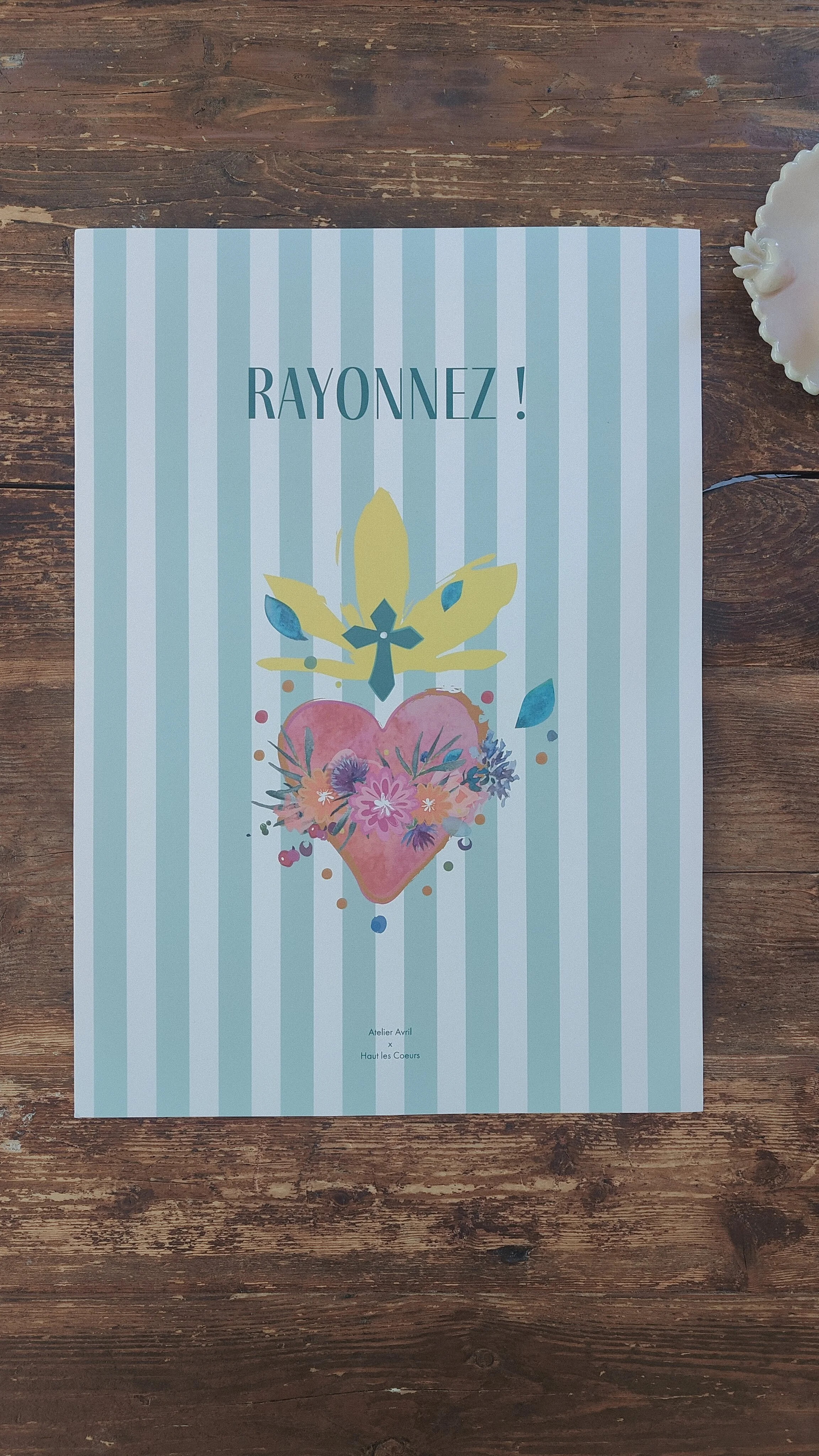 Affiche Coeur Sacré - Rayonnez!