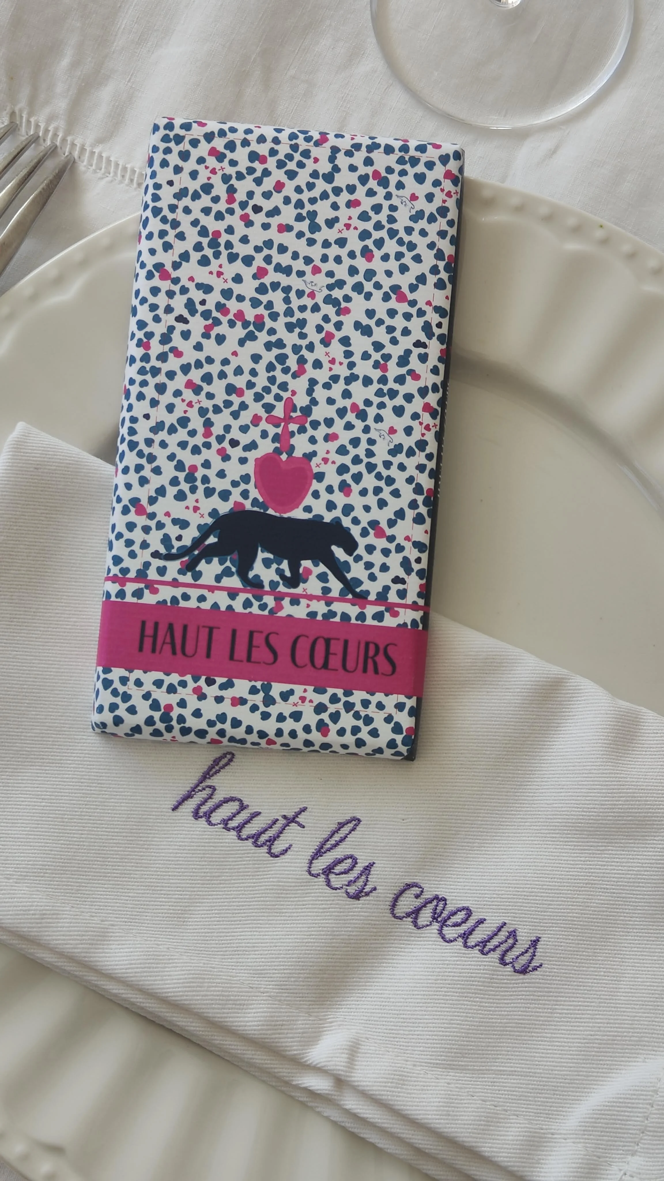 Tablette de chocolat noir à la Fleur de Sel MISSIO