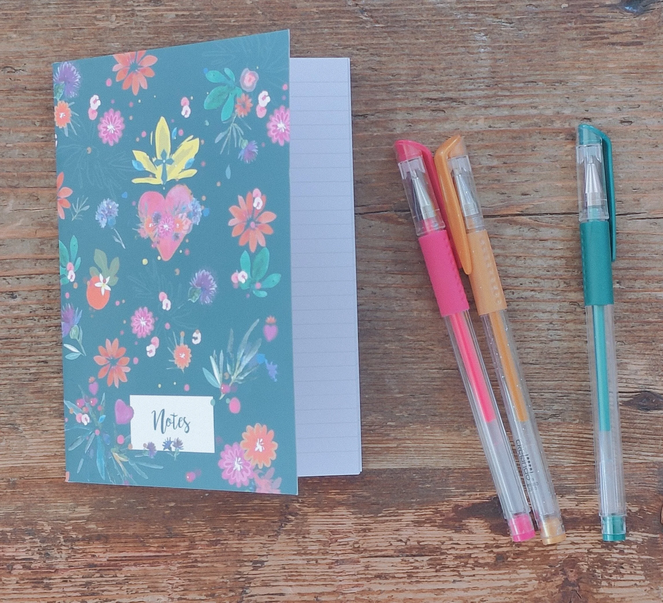 Carnet A6 Coeur Sacré Herbier