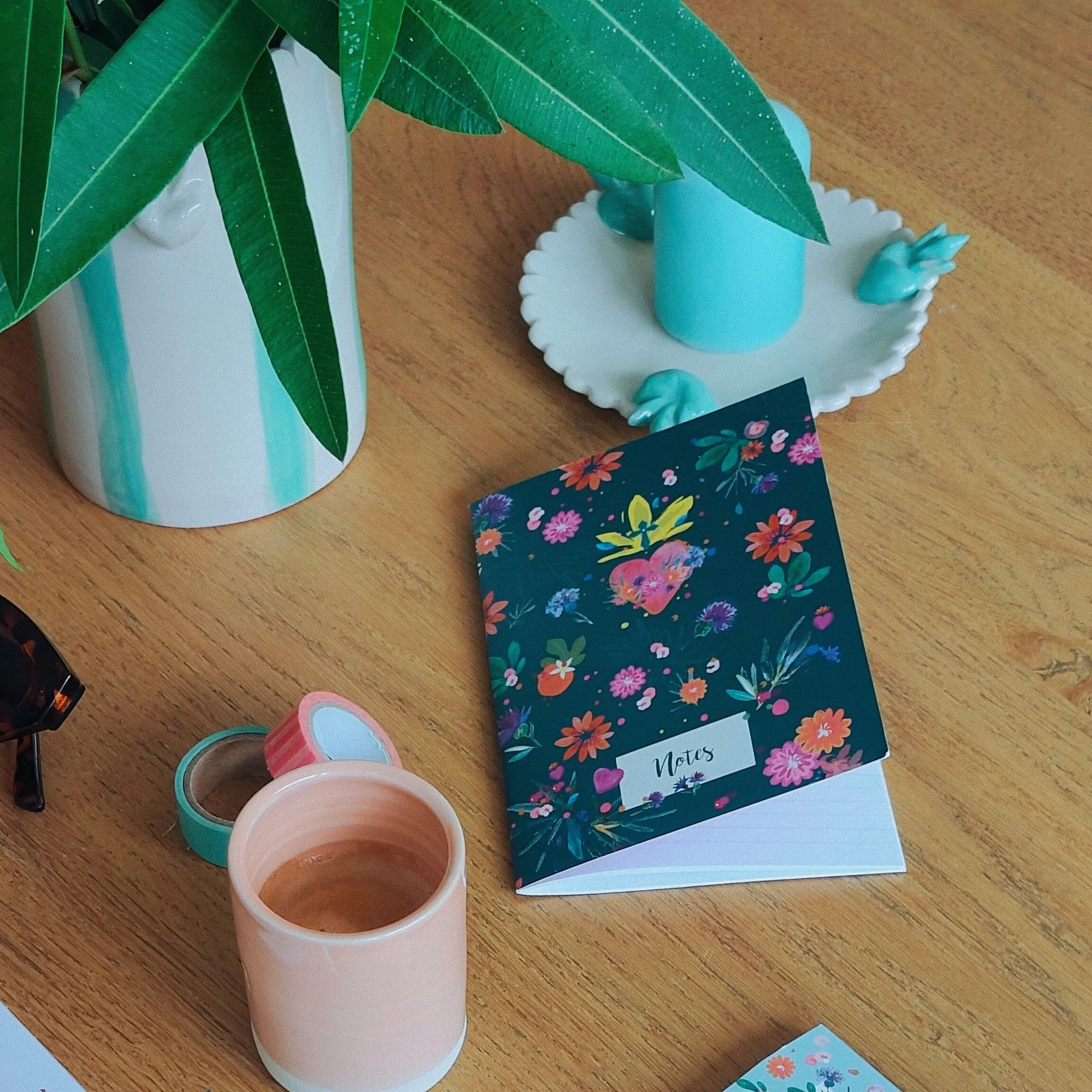 Carnet A6 Coeur Sacré Herbier