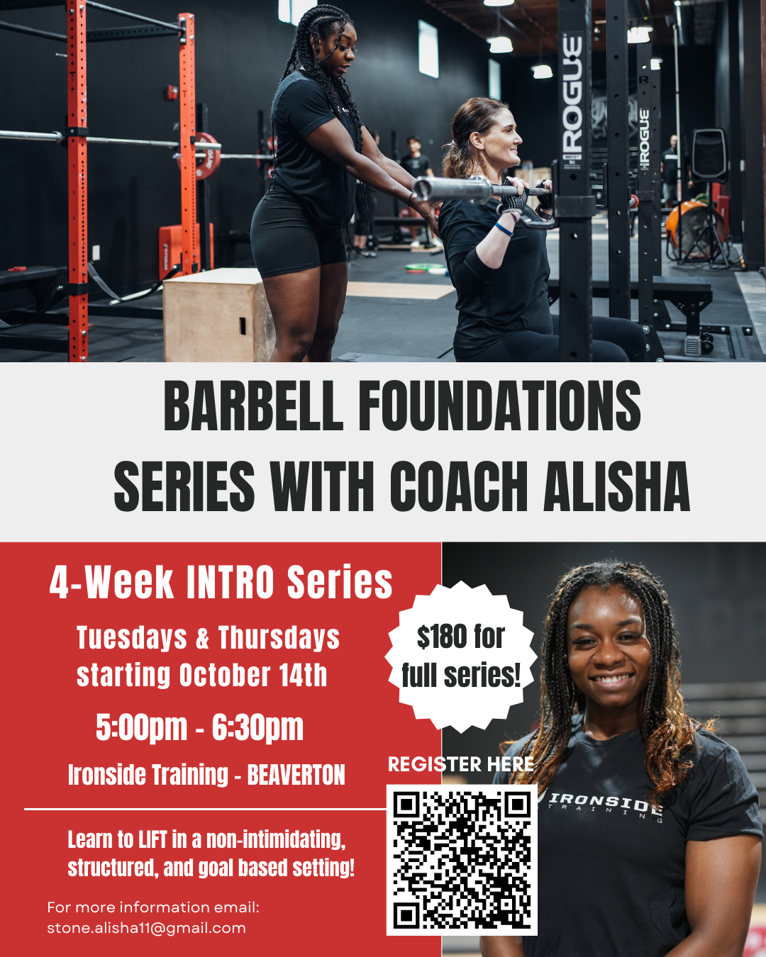 Barbell Foundations Series w/ Coach Alisha