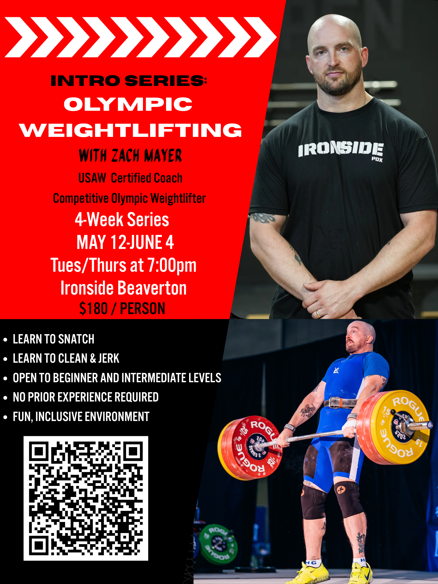 INTRO TO OLYMPIC WEIGHTLIFTING Series w/ Coach ZACH