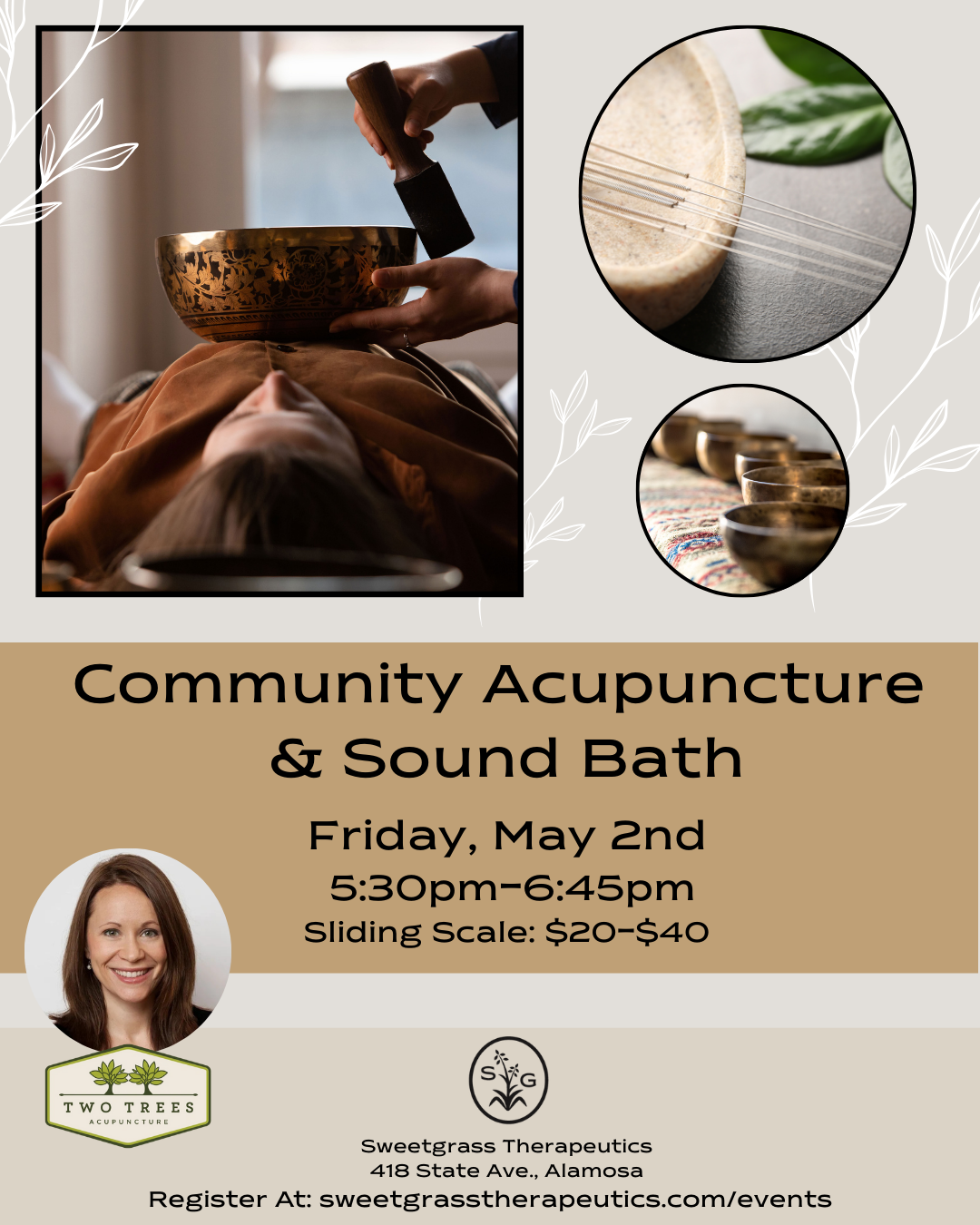 Community Acupuncture & Sound Bath