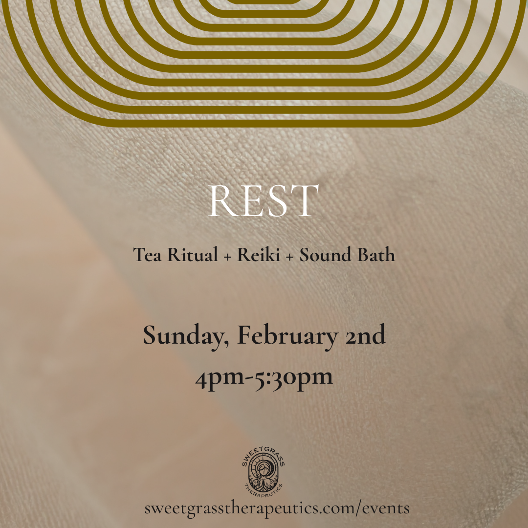 REST: Tea + Reiki + Sound